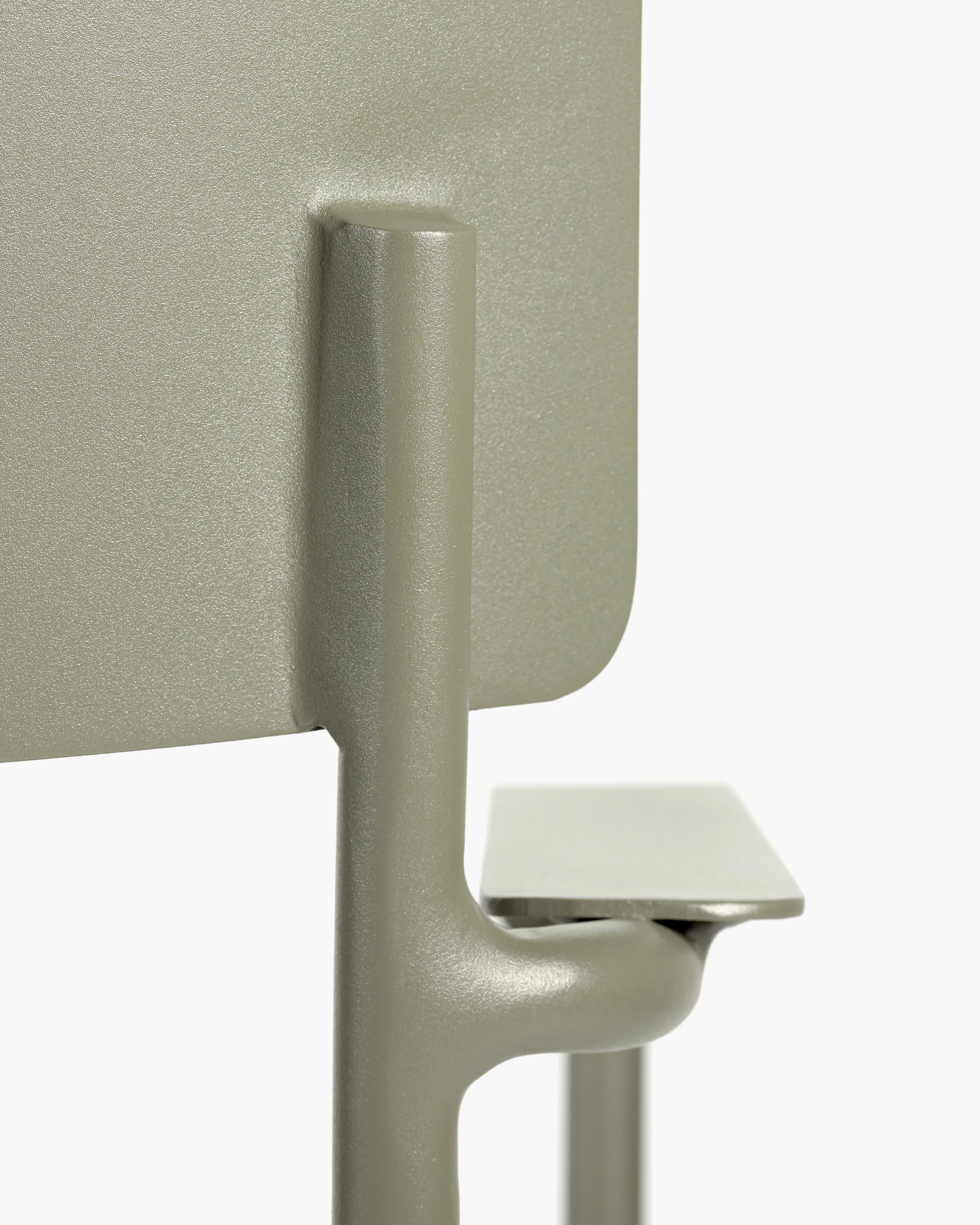 Armchair S aluminium eucalyptus green August - Image 7
