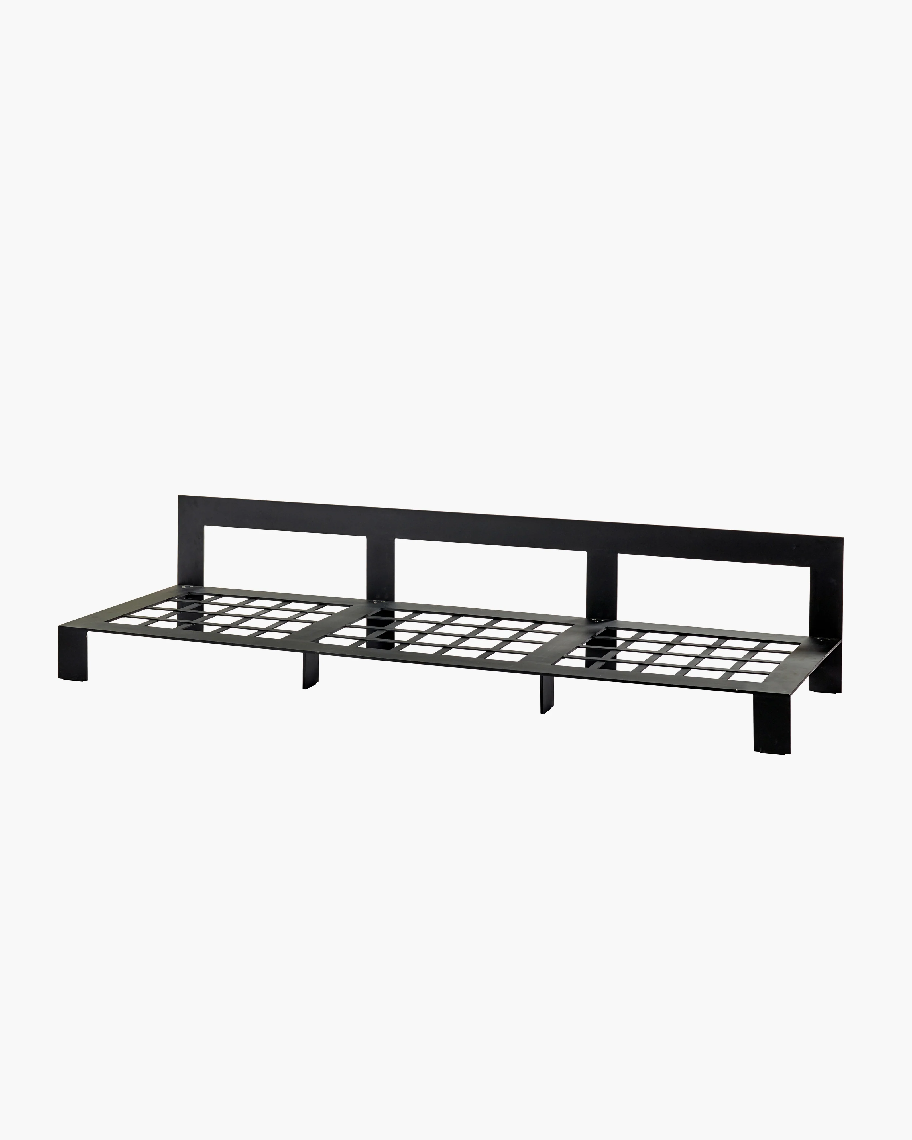 Bench three seater incl cushion indoor sand - Image 2