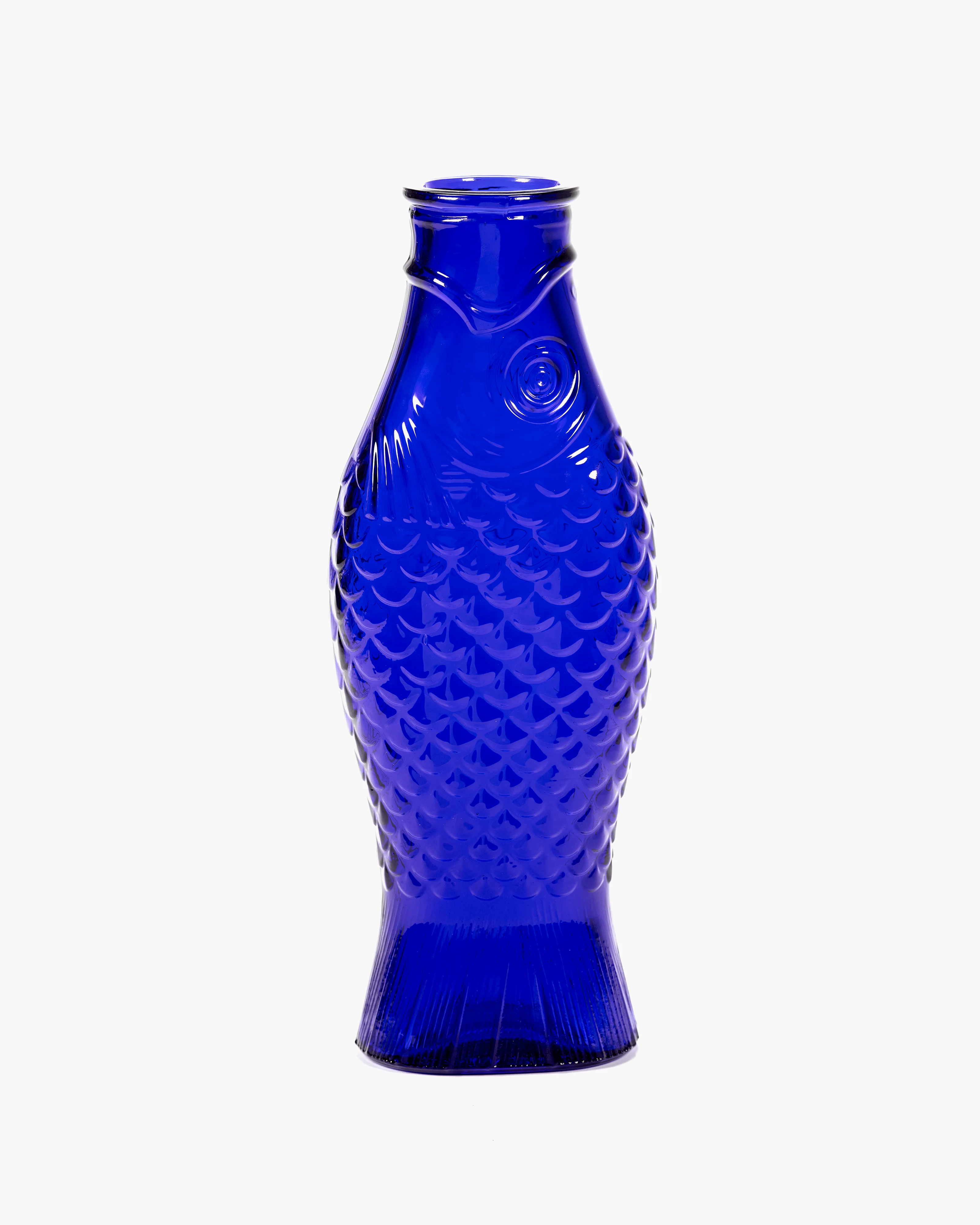 Carafe cobalt blue Fish & Fish - Image 4