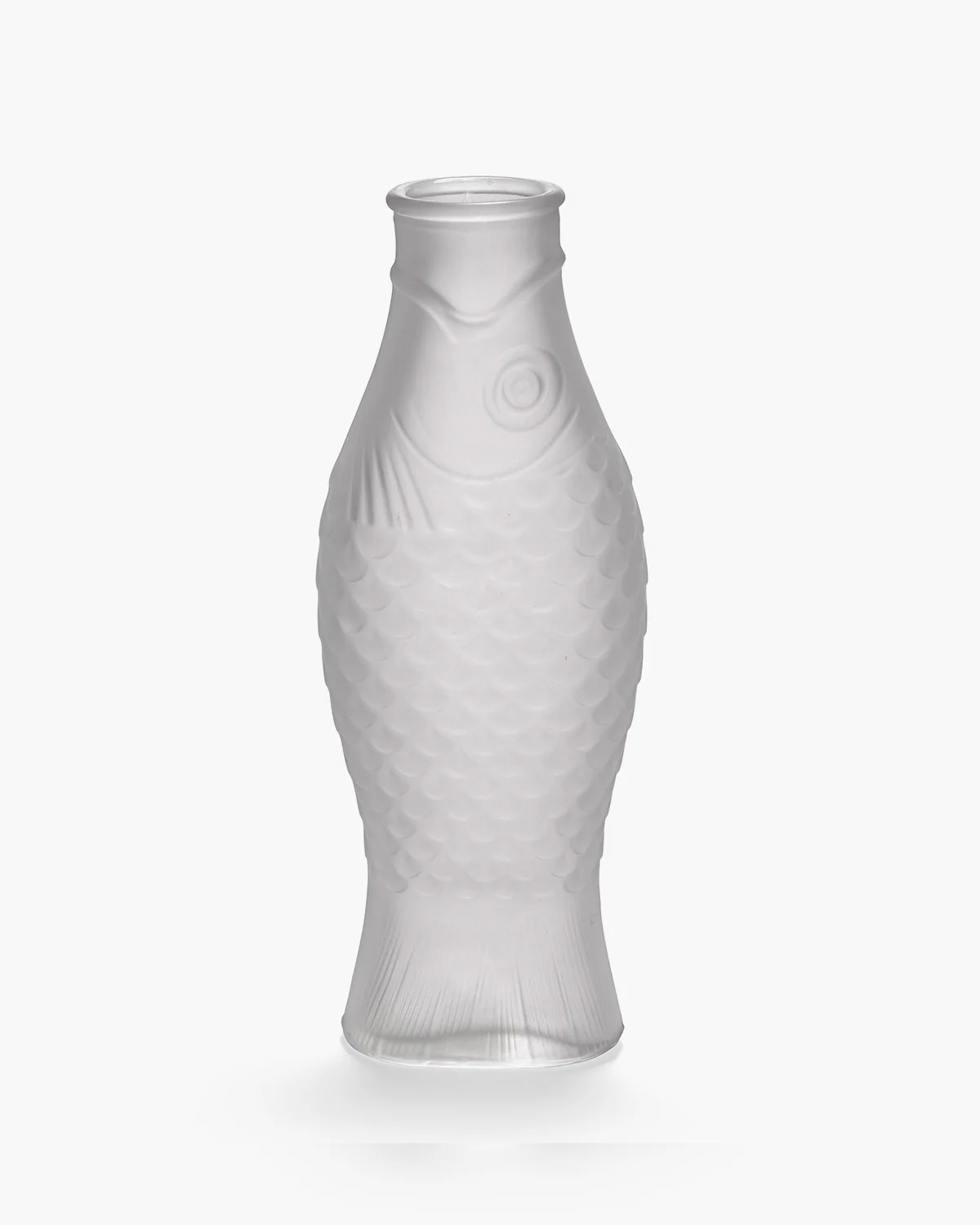 Carafe frosted white Fish & Fish - Image 4