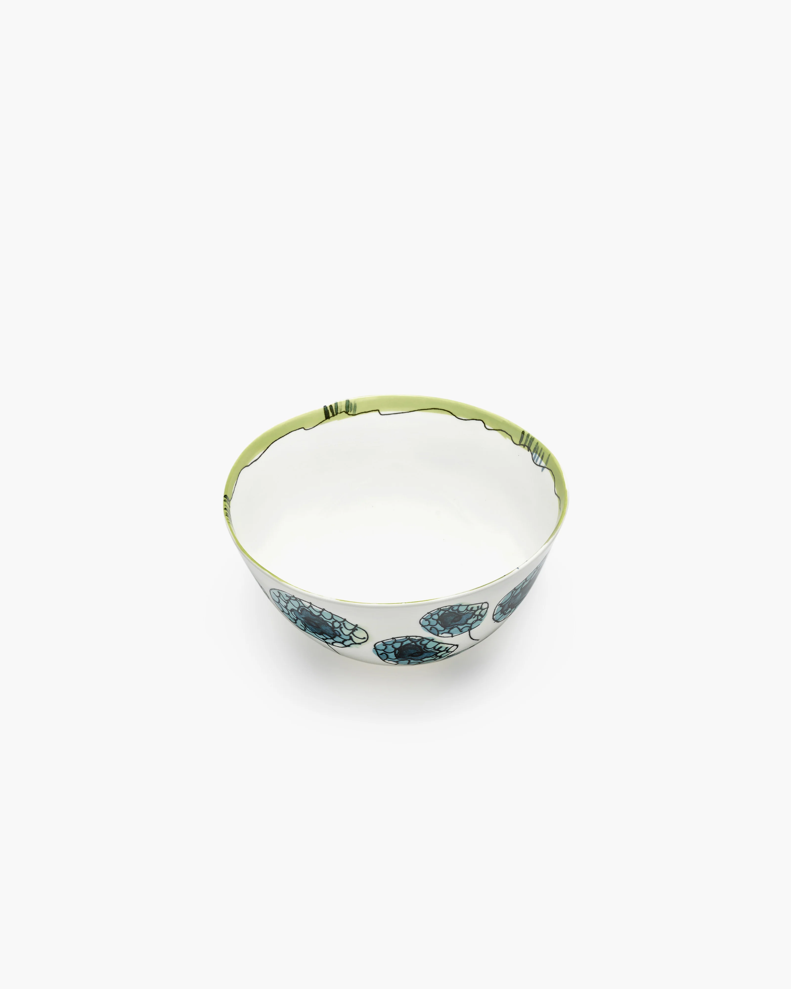 Bowl L Anemone vaniglia Midnight Flowers - Image 2