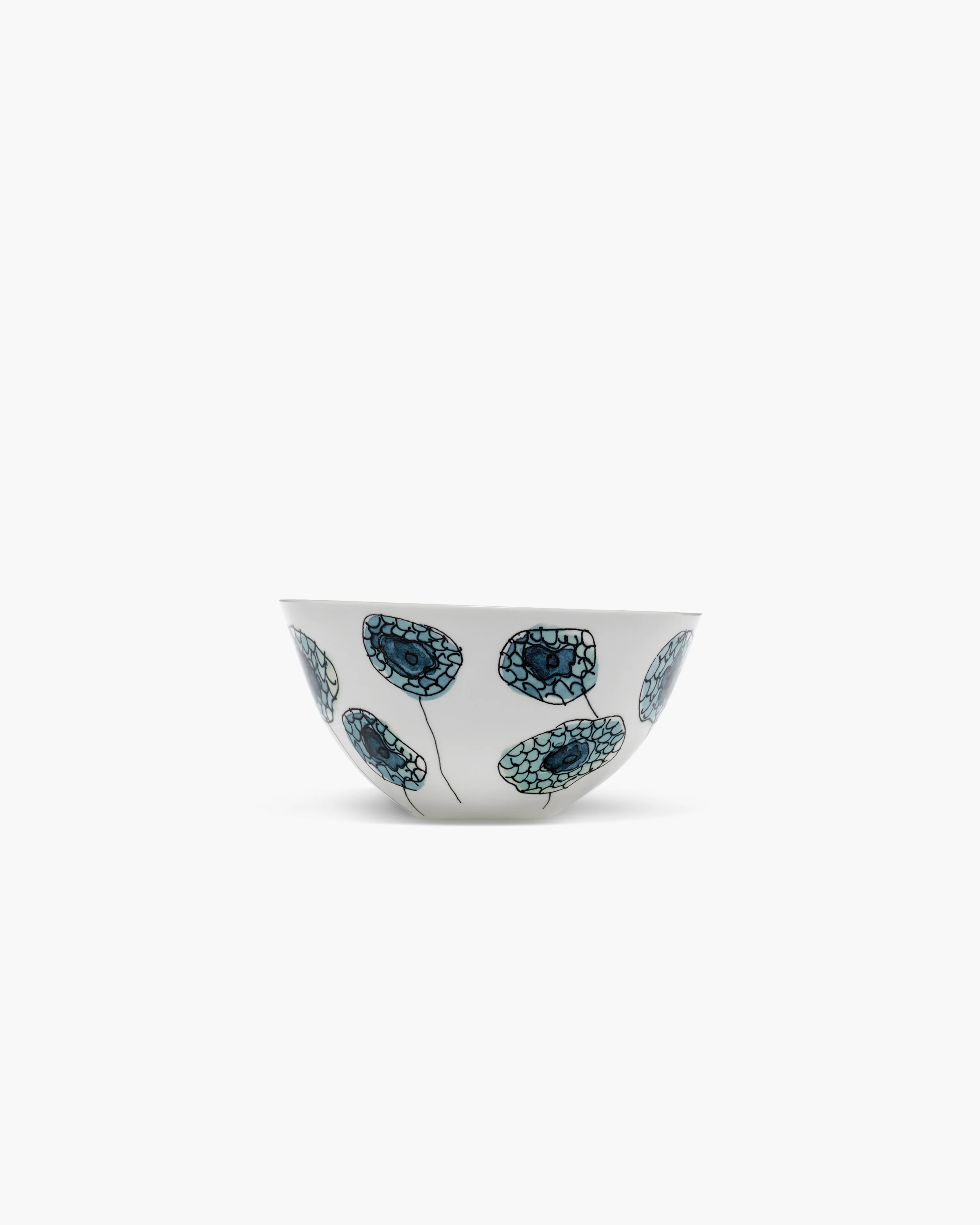 Bowl L Anemone vaniglia Midnight Flowers - Image 3