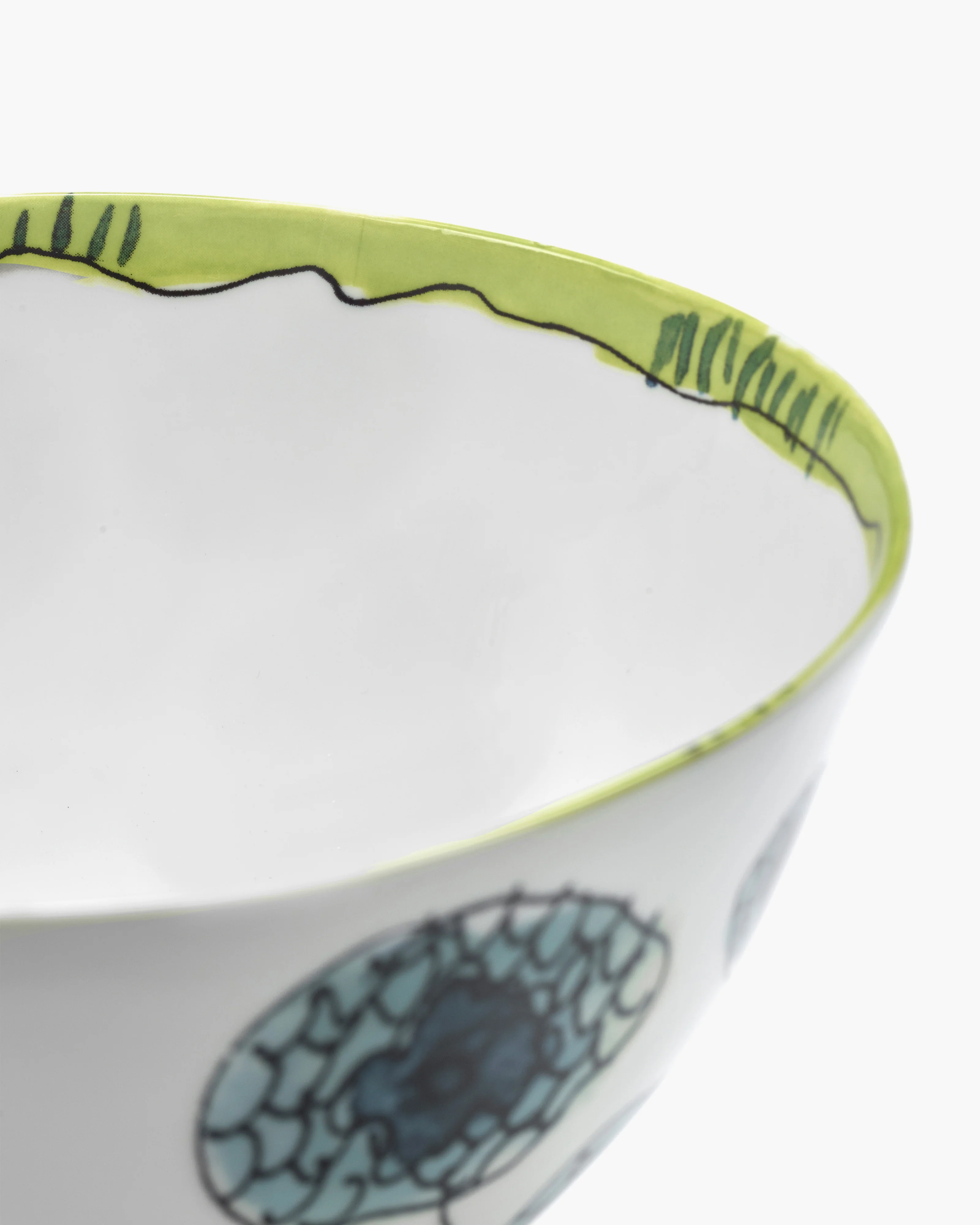 Bowl L Anemone vaniglia Midnight Flowers - Image 4
