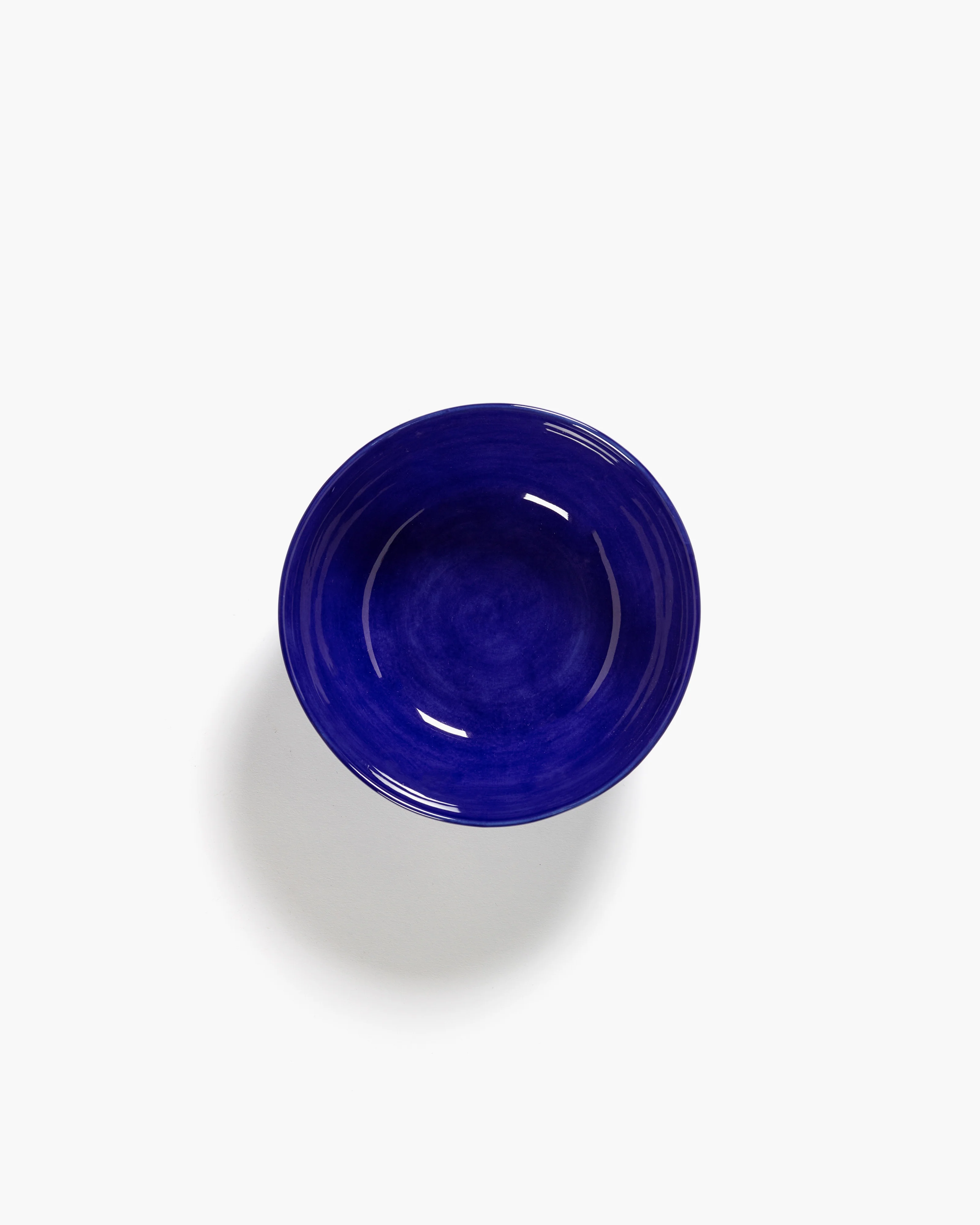 Bowl L dark blue - white stripes Feast - Image 2