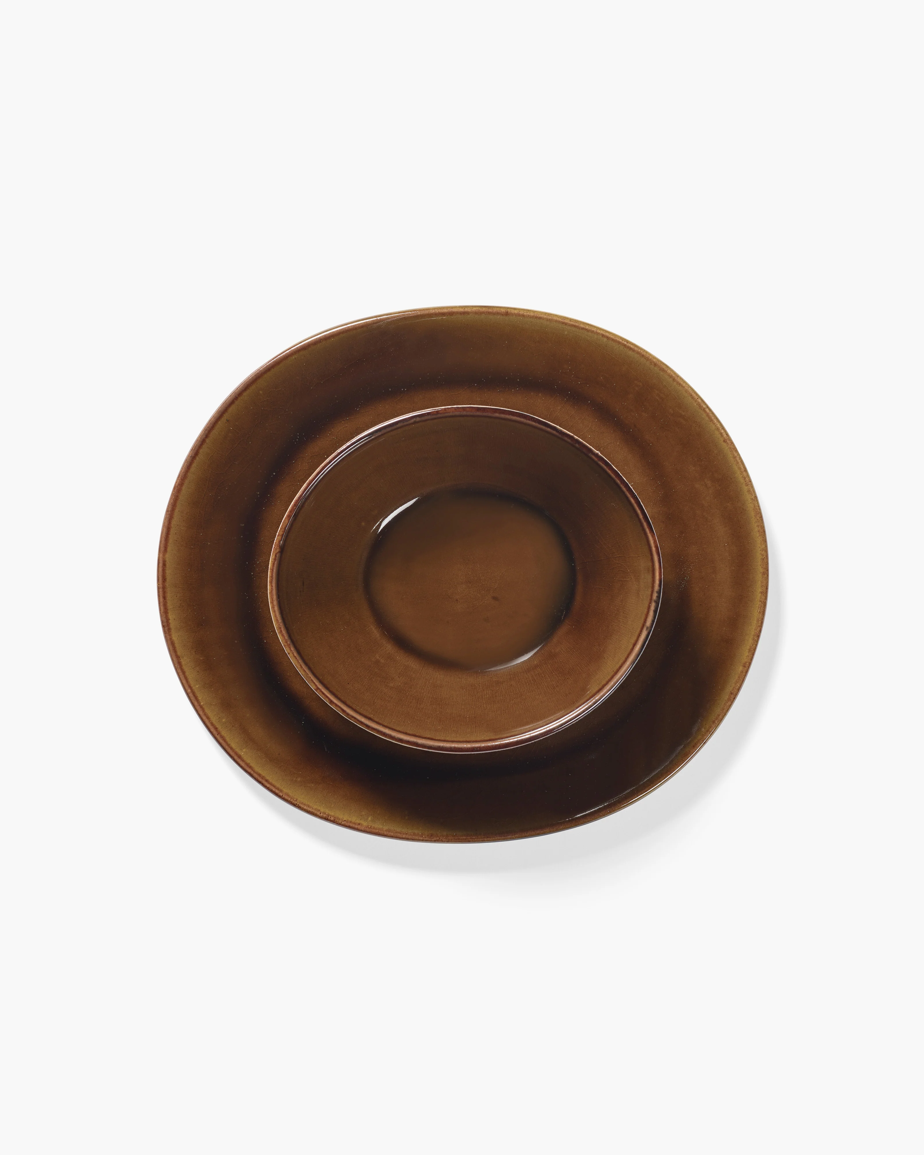 Bowl L ocher Out of lines - Image 5