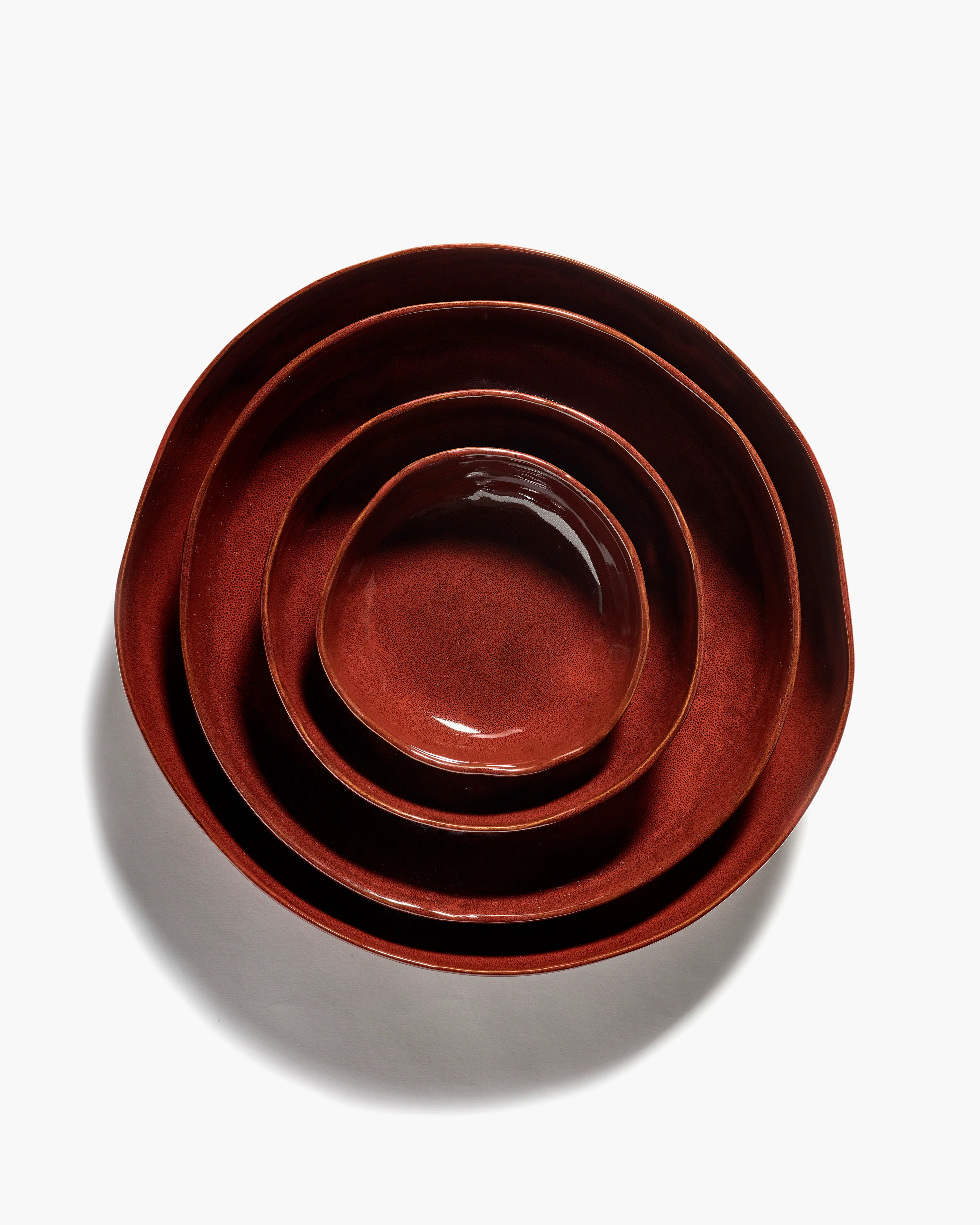 Bowl L venetian red La Mère - Image 4