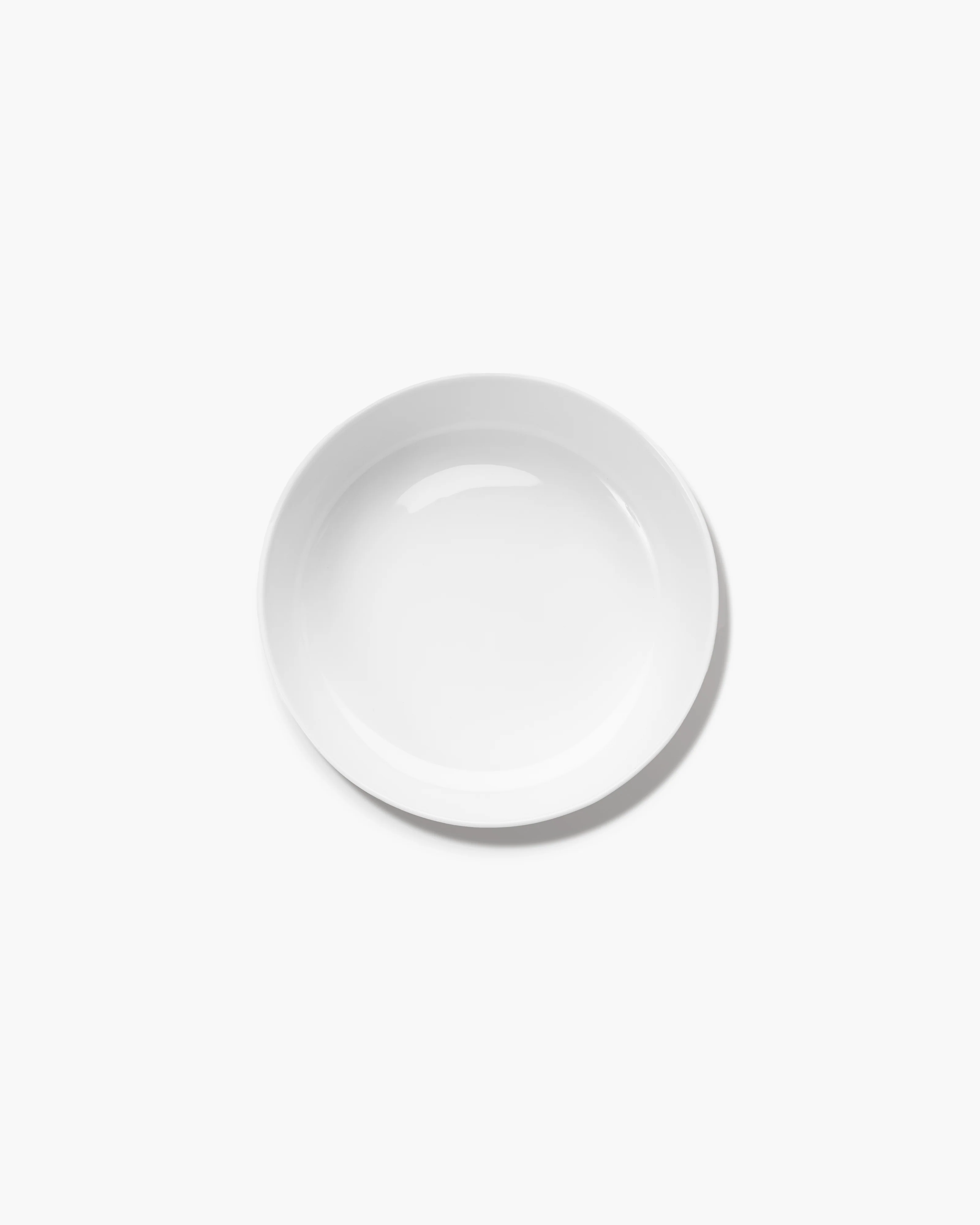 Bowl low XL white glazed Base - Image 2