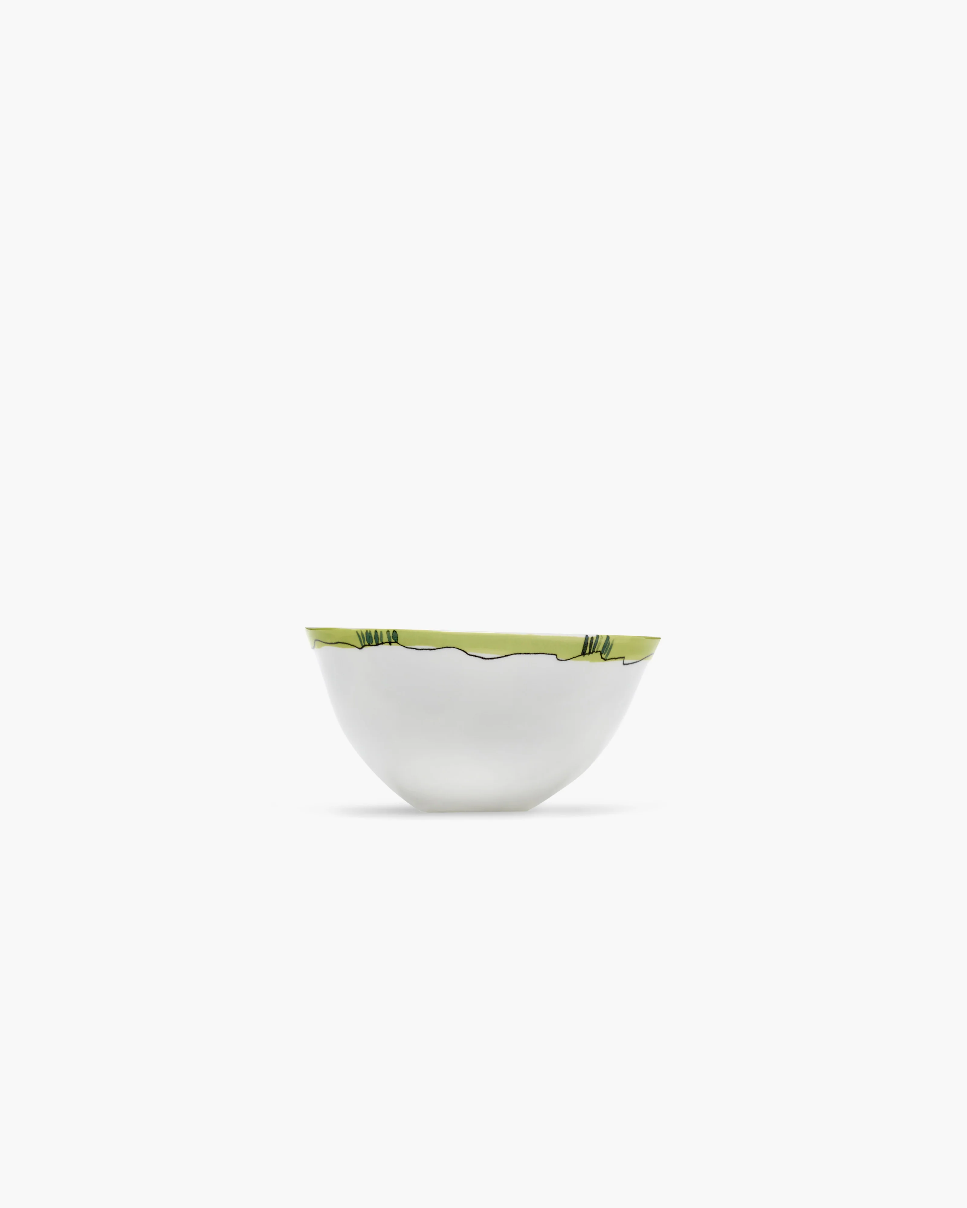 Bowl M Anemone vaniglia Midnight Flowers - Image 4
