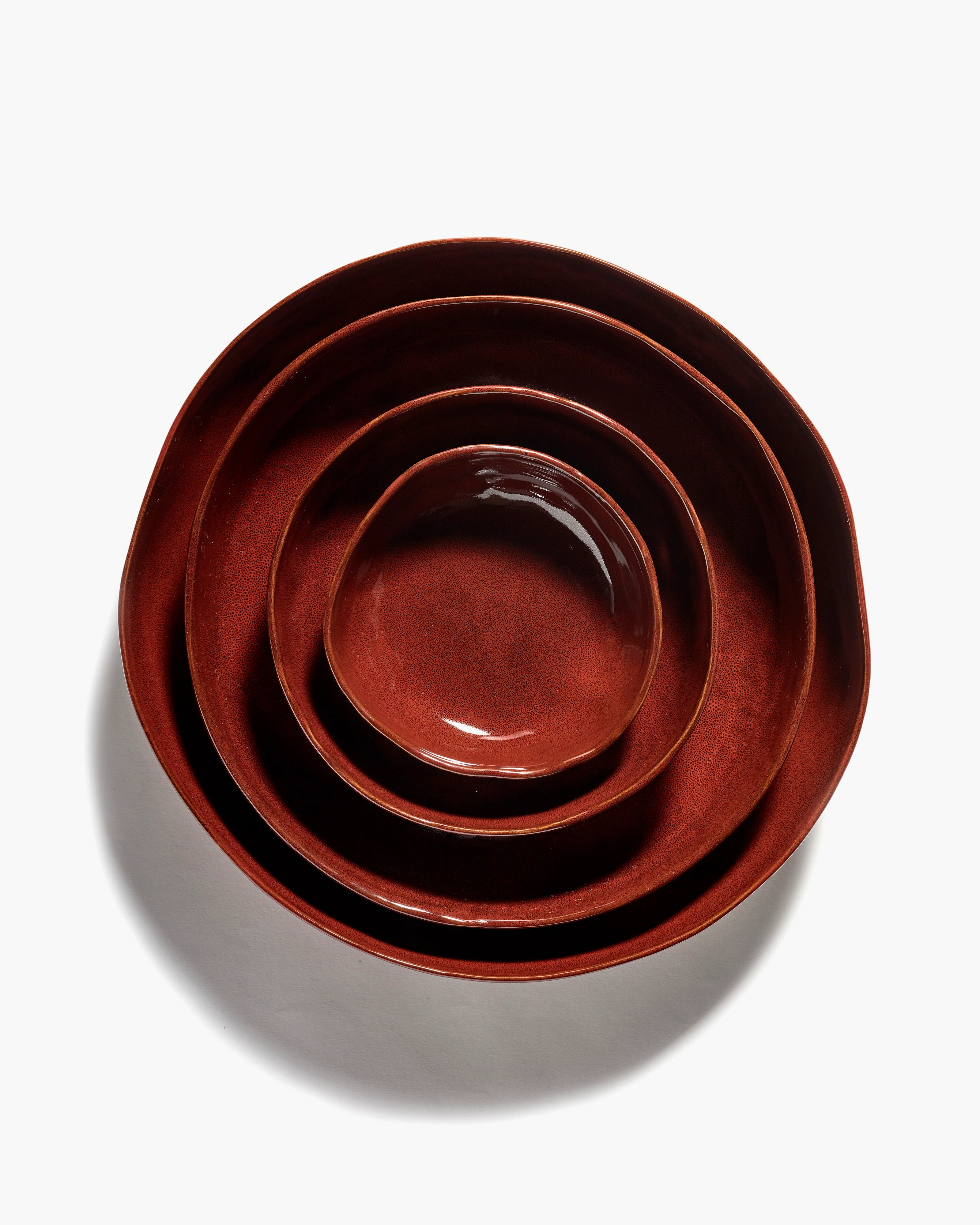 Bowl M venetian red La Mère - Image 3