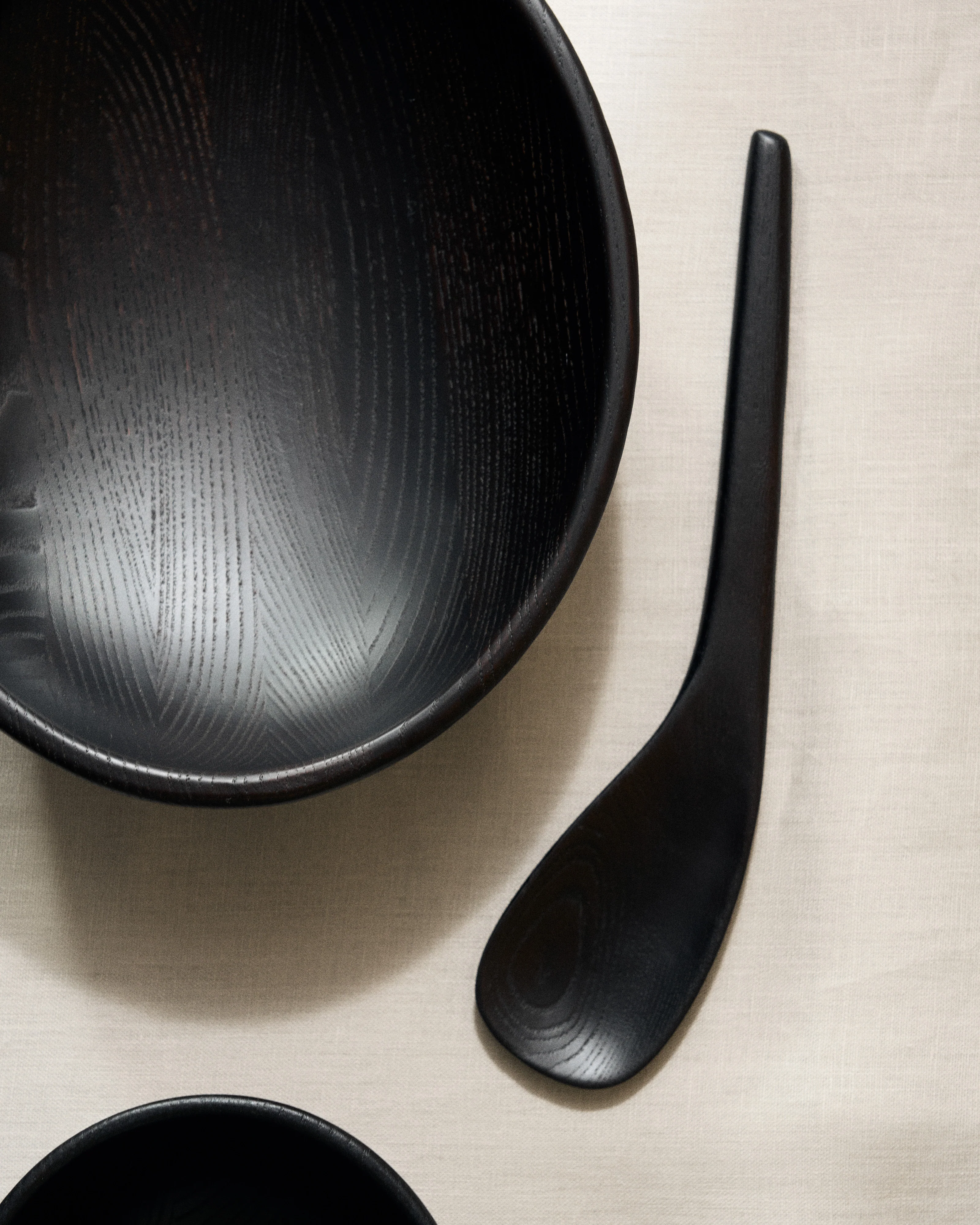 Bowl S black wood Out of lines - Image 3