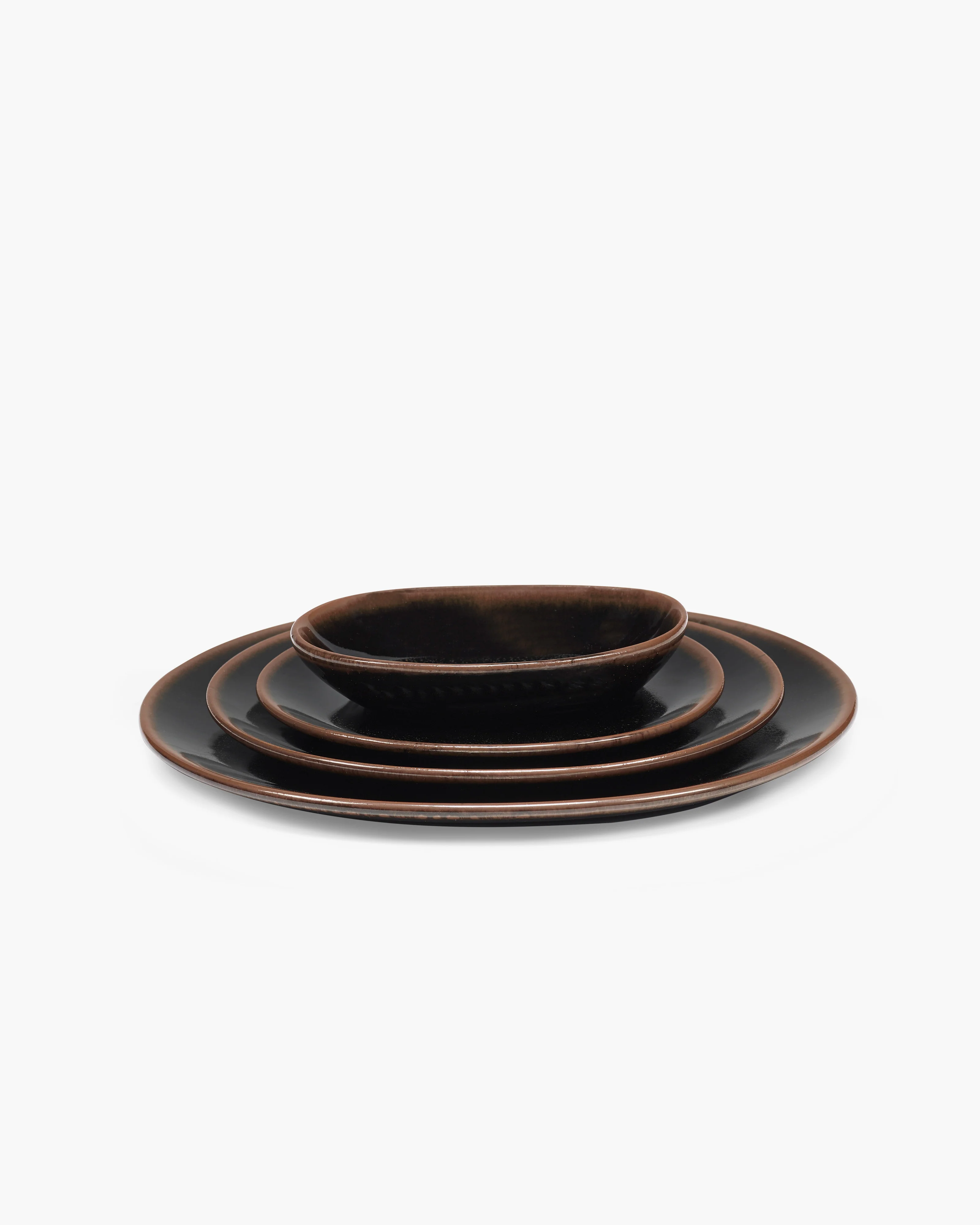 Bowl S dark brown Out of lines - Image 6