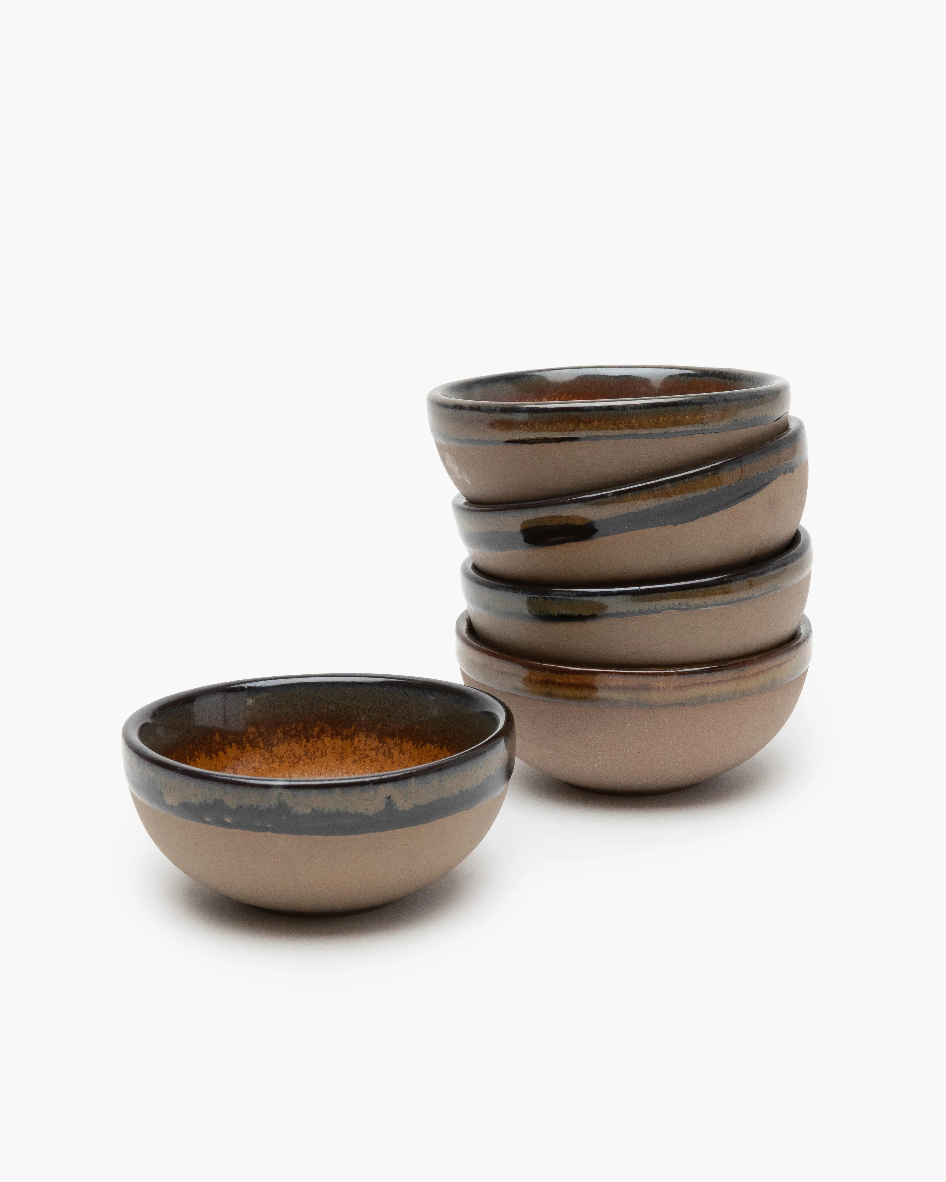 Bowl XS gray/rusty brown Surface - Image 4