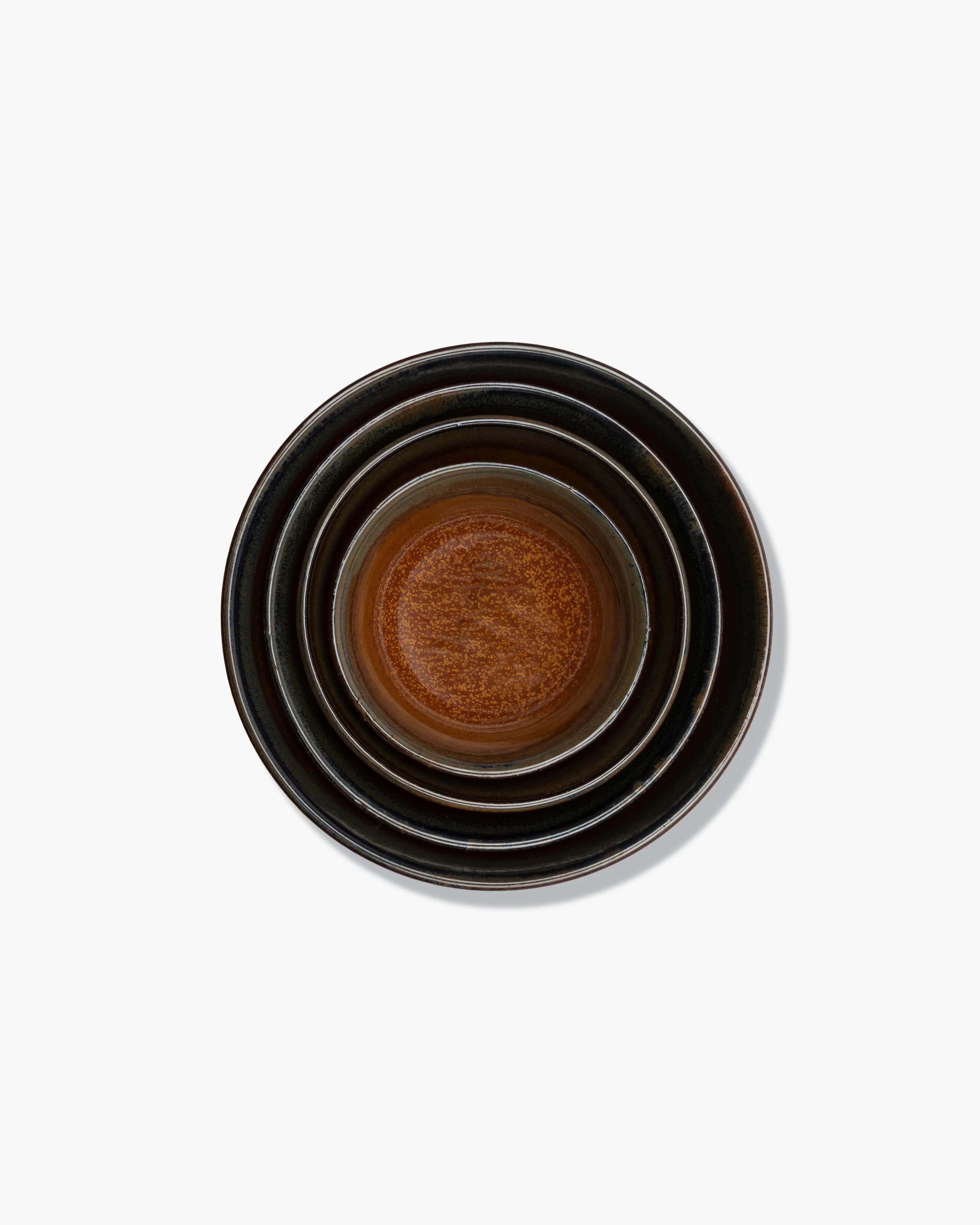 Bowl L rusty brown Surface - Image 3