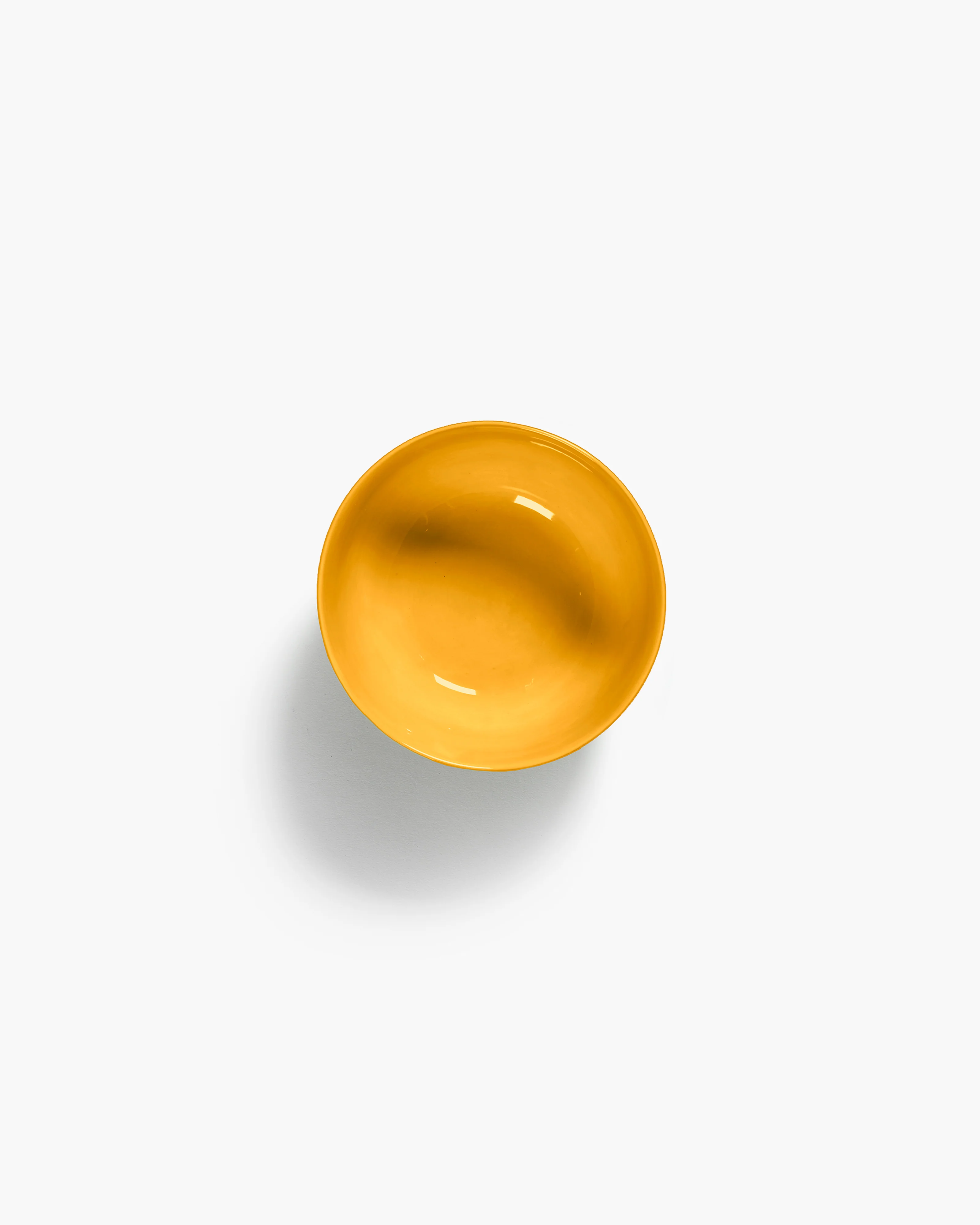 Bowl S yellow - red stripes Feast - Image 2