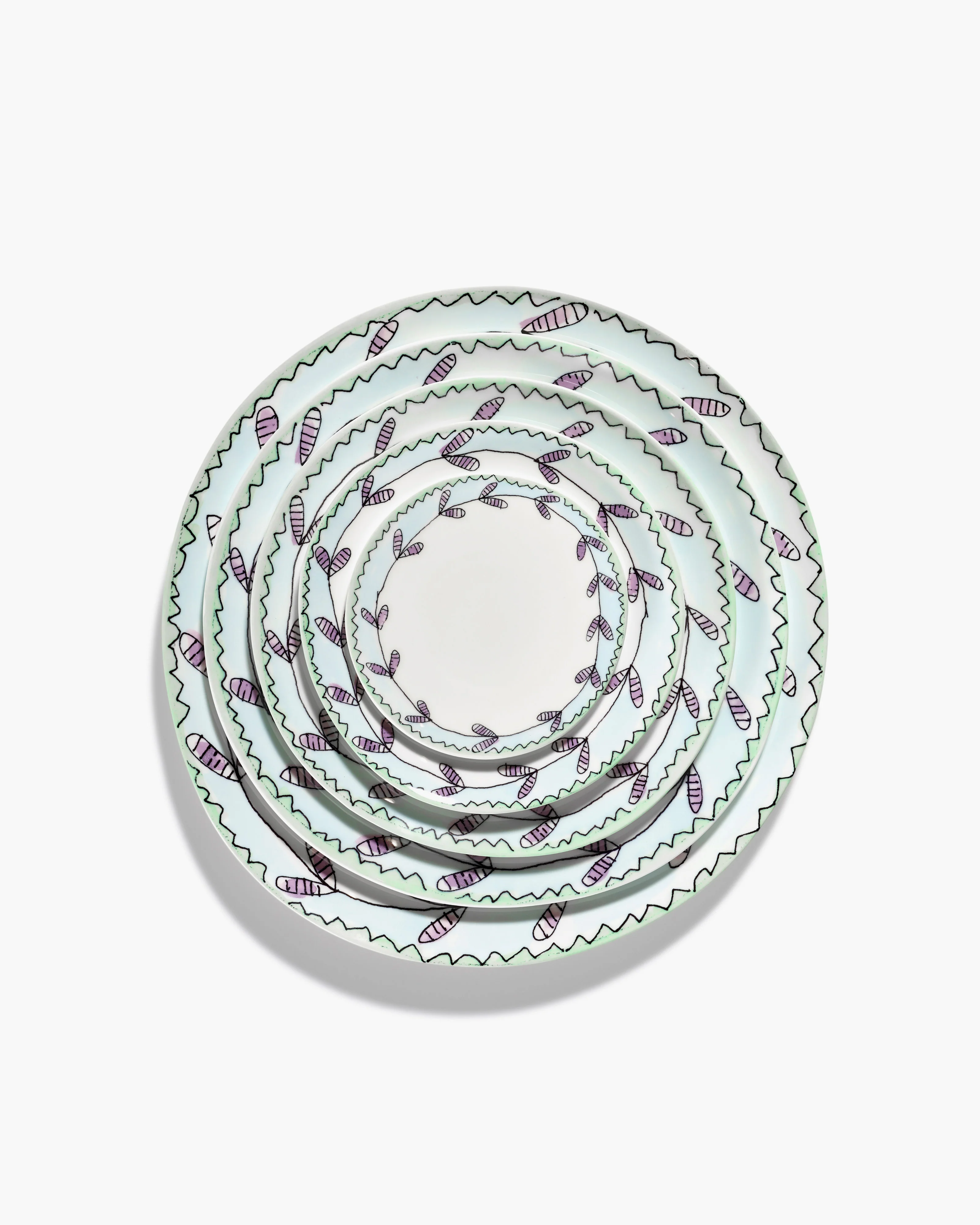 Bread plate Blossom milk Midnight Flowers - Image 7