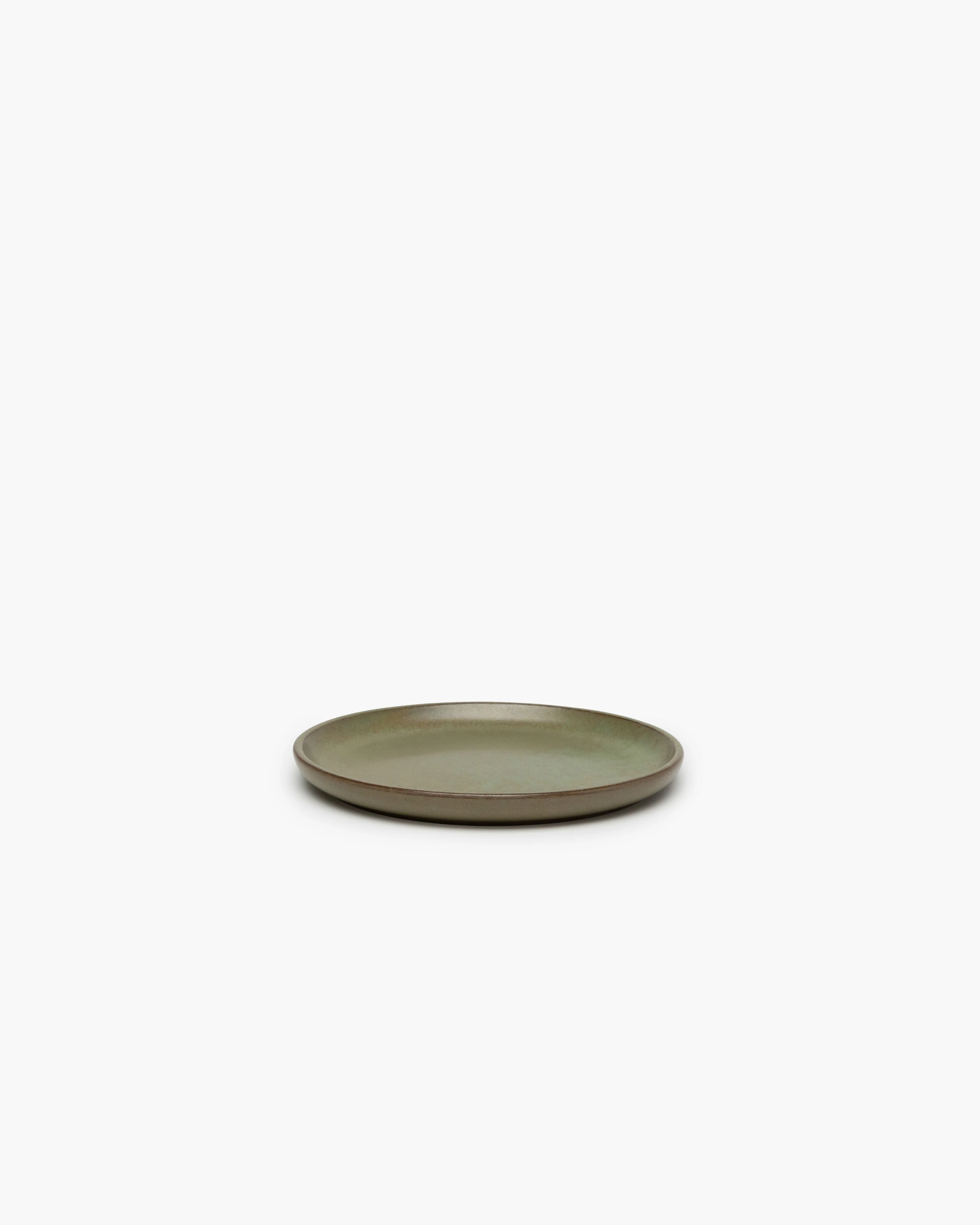 Dessert plate camogreen Surface