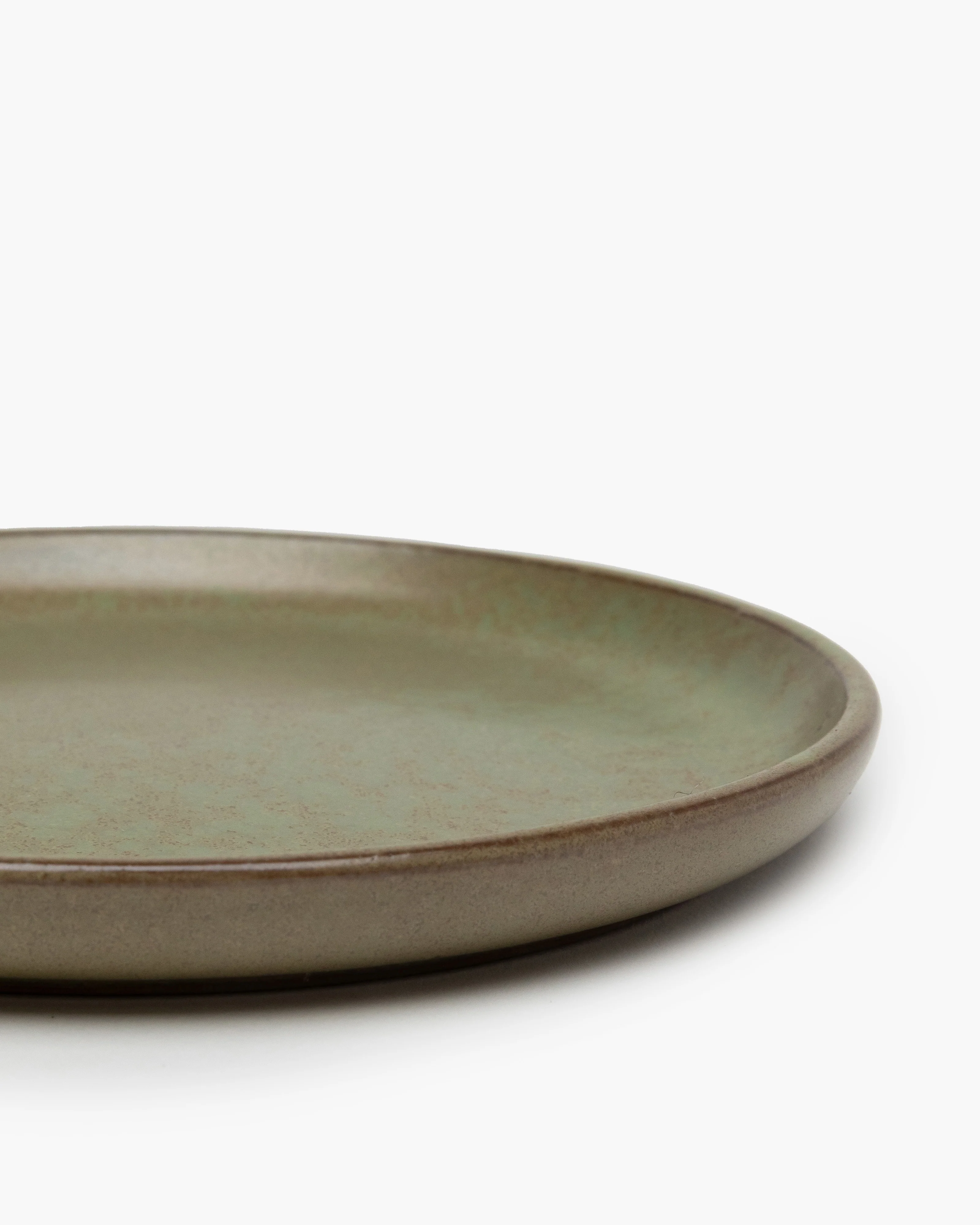 Dessert plate camogreen Surface - Image 4