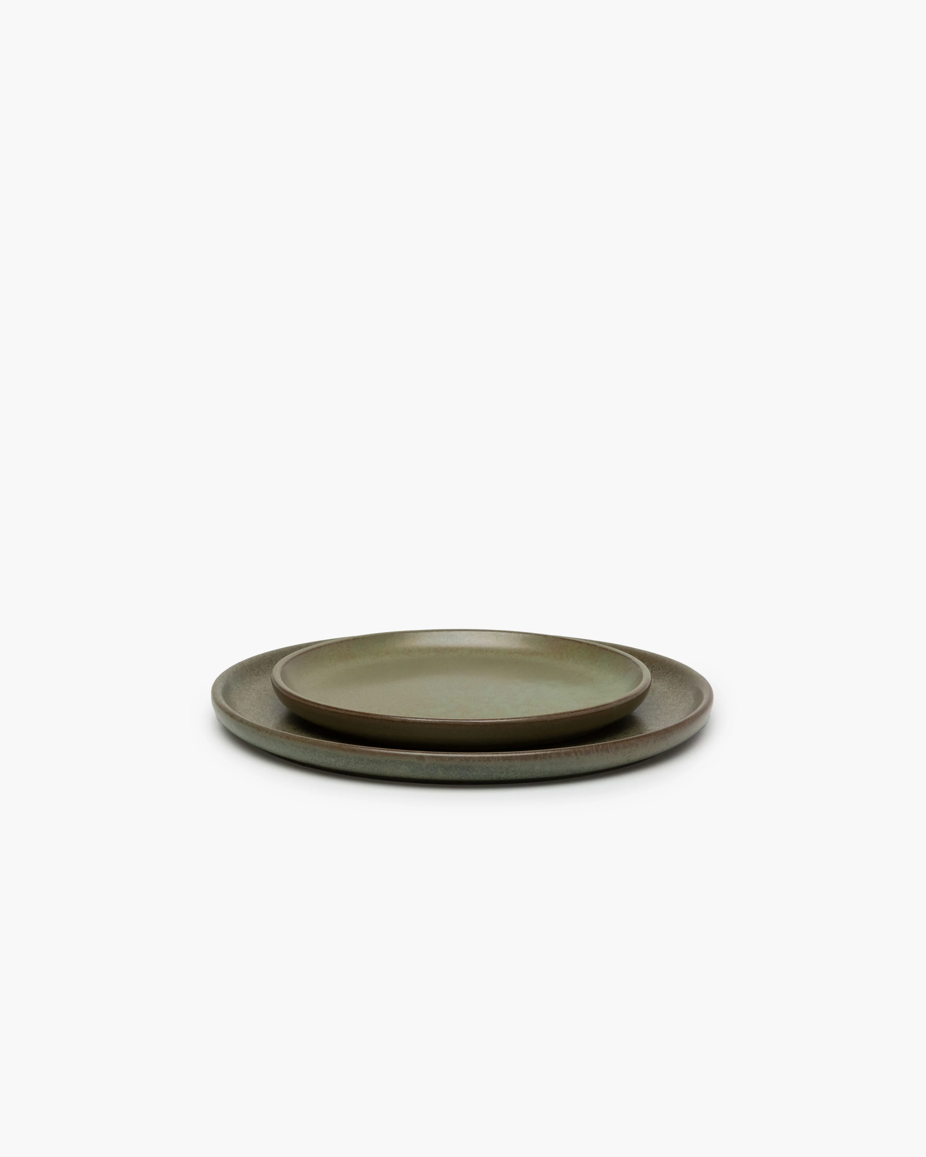 Dessert plate camogreen Surface - Image 5