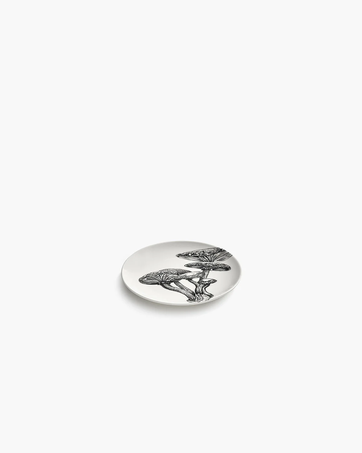 Bread plate mushrooms white - black Unity - Image 3