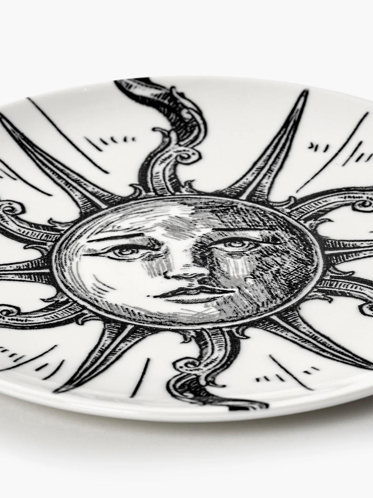 Bread plate sun white - black Unity - Image 5