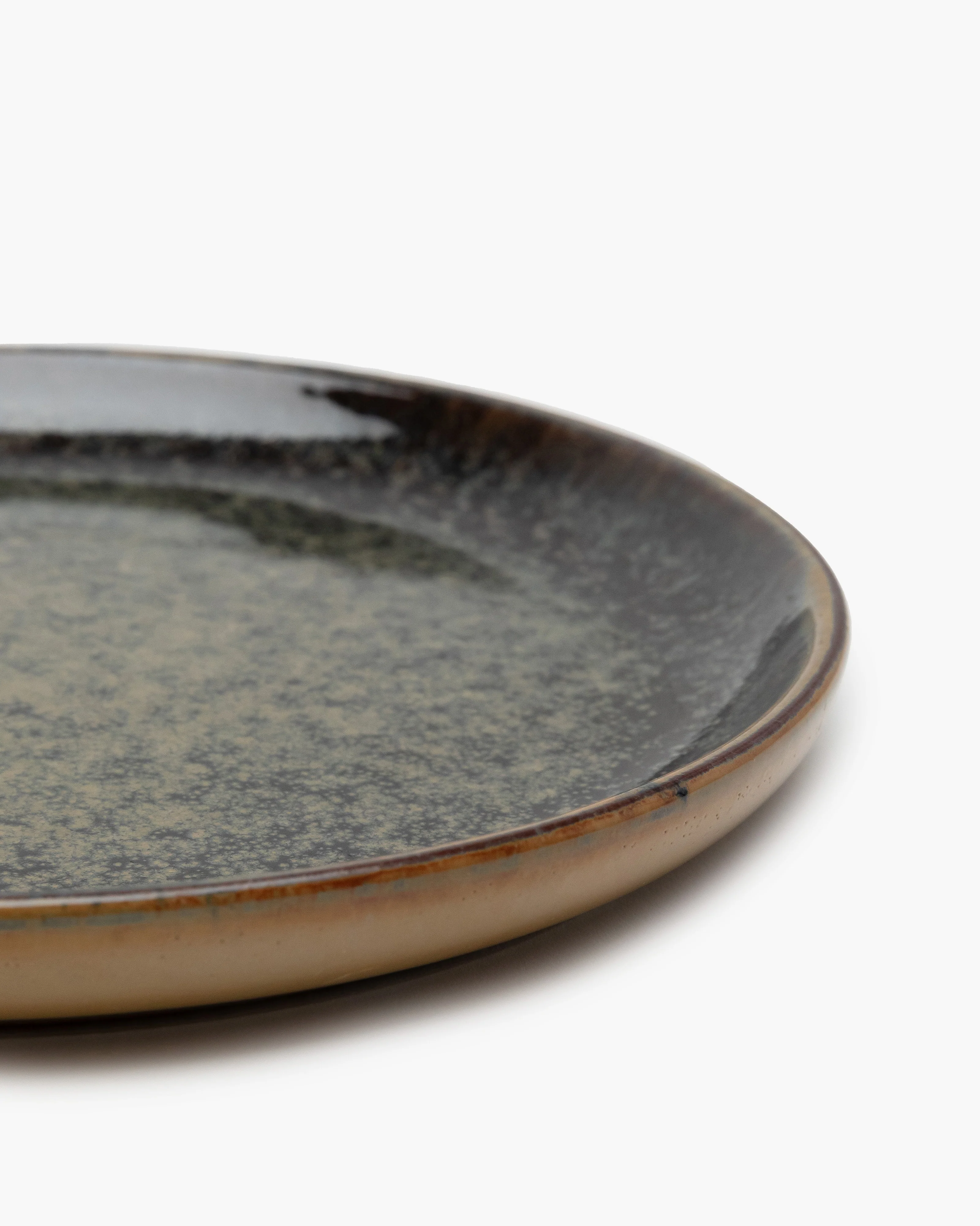 Dessert plate indi gray Surface - Image 4