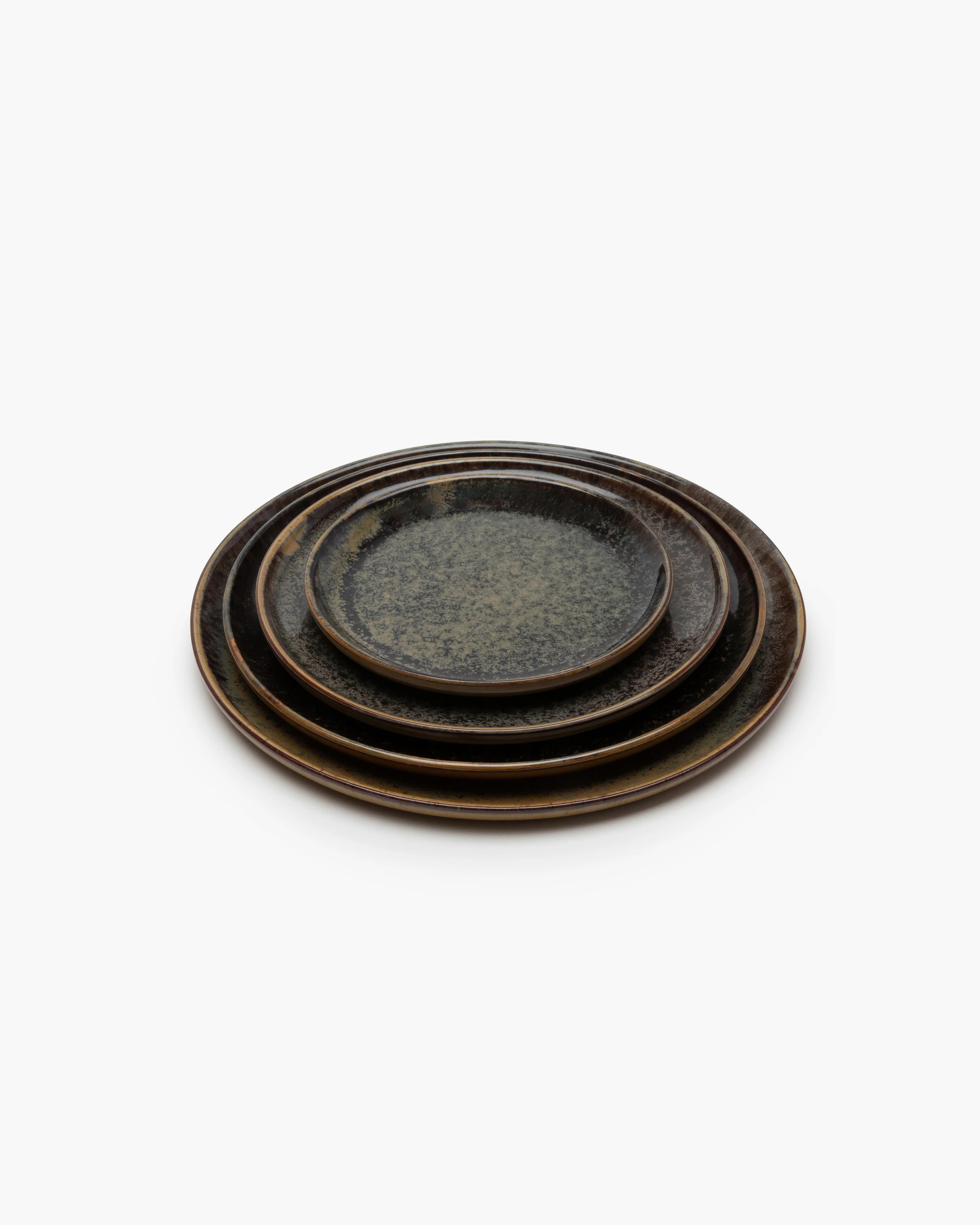 Dessert plate indi gray Surface - Image 5