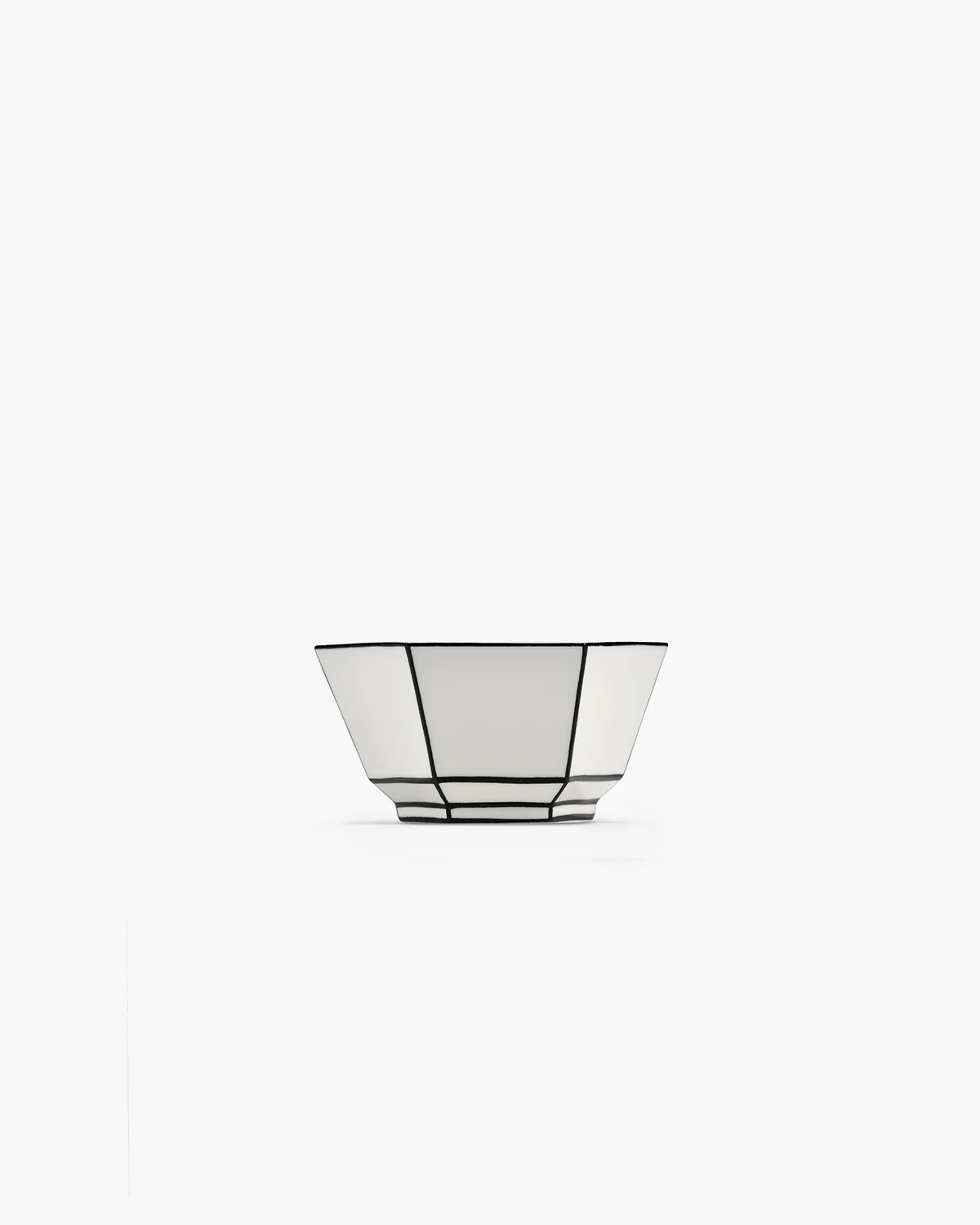 Breakfast bowl white - black Carte Blanche - Image 5