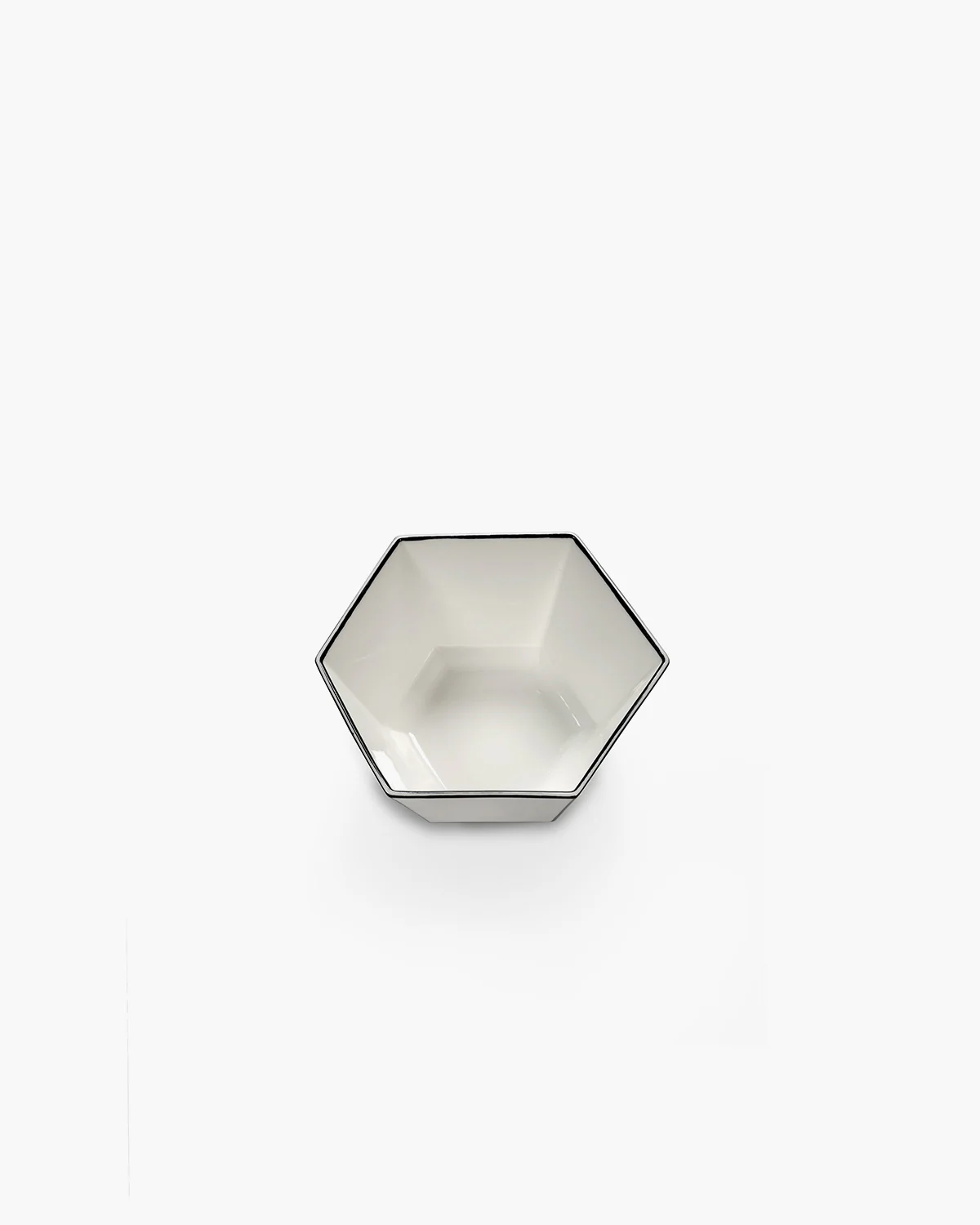 Breakfast bowl white - black Carte Blanche - Image 6
