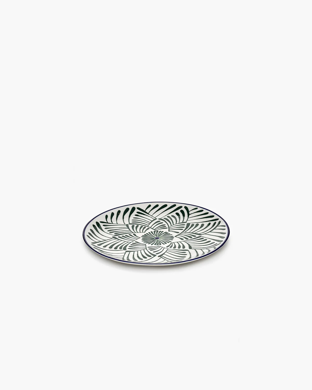 Breakfast plate ass/4 green - blue Bazaar - Image 4