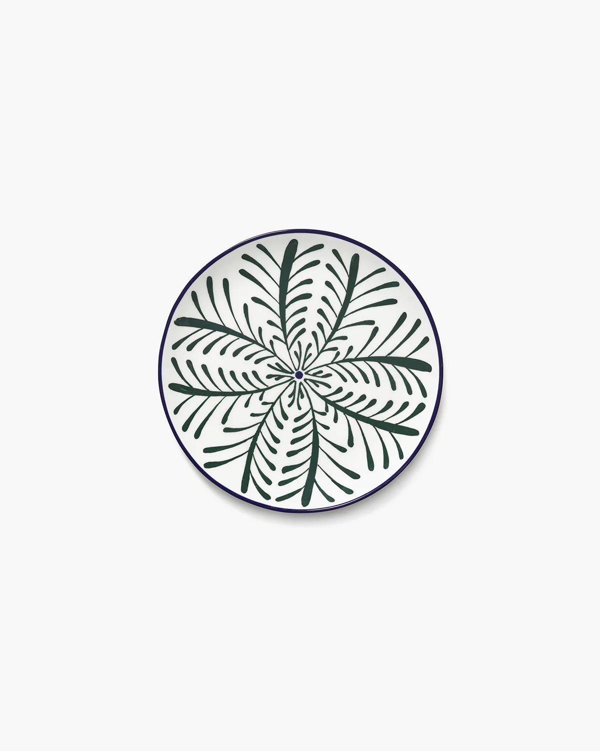 Breakfast plate ass/4 green - blue Bazaar - Image 7