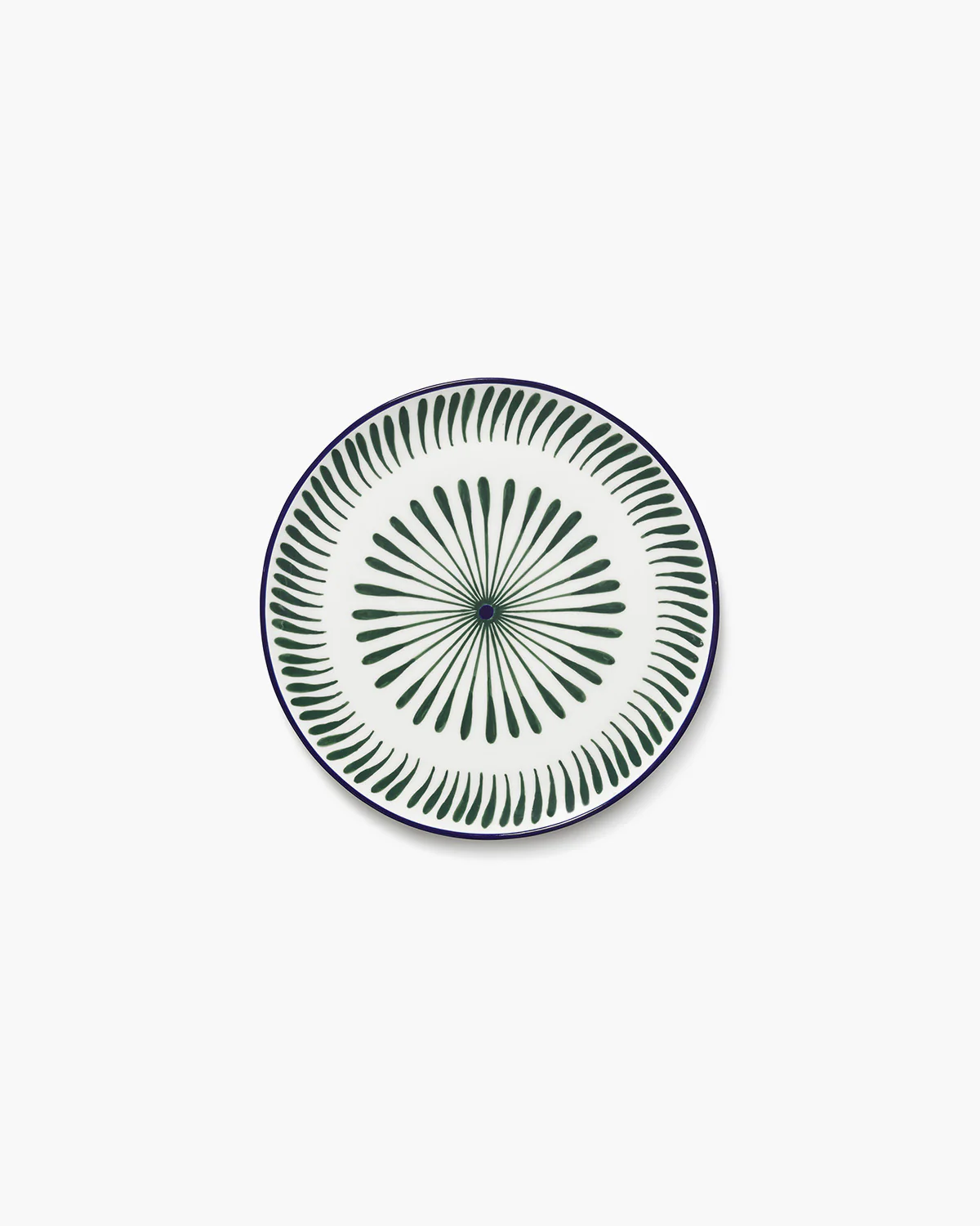 Breakfast plate ass/4 green - blue Bazaar - Image 8