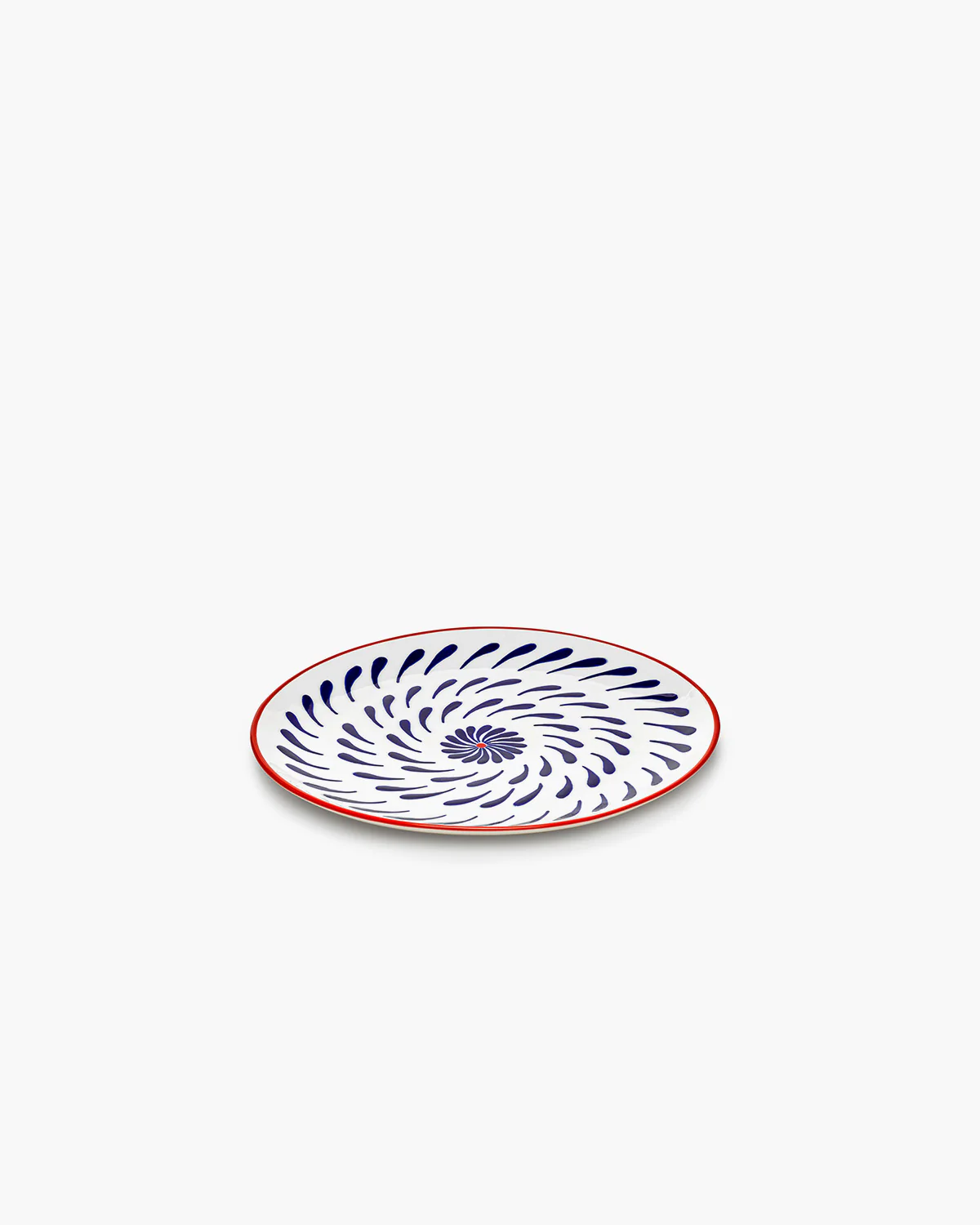 Breakfast plate ass/4 red - blue Bazaar - Image 4
