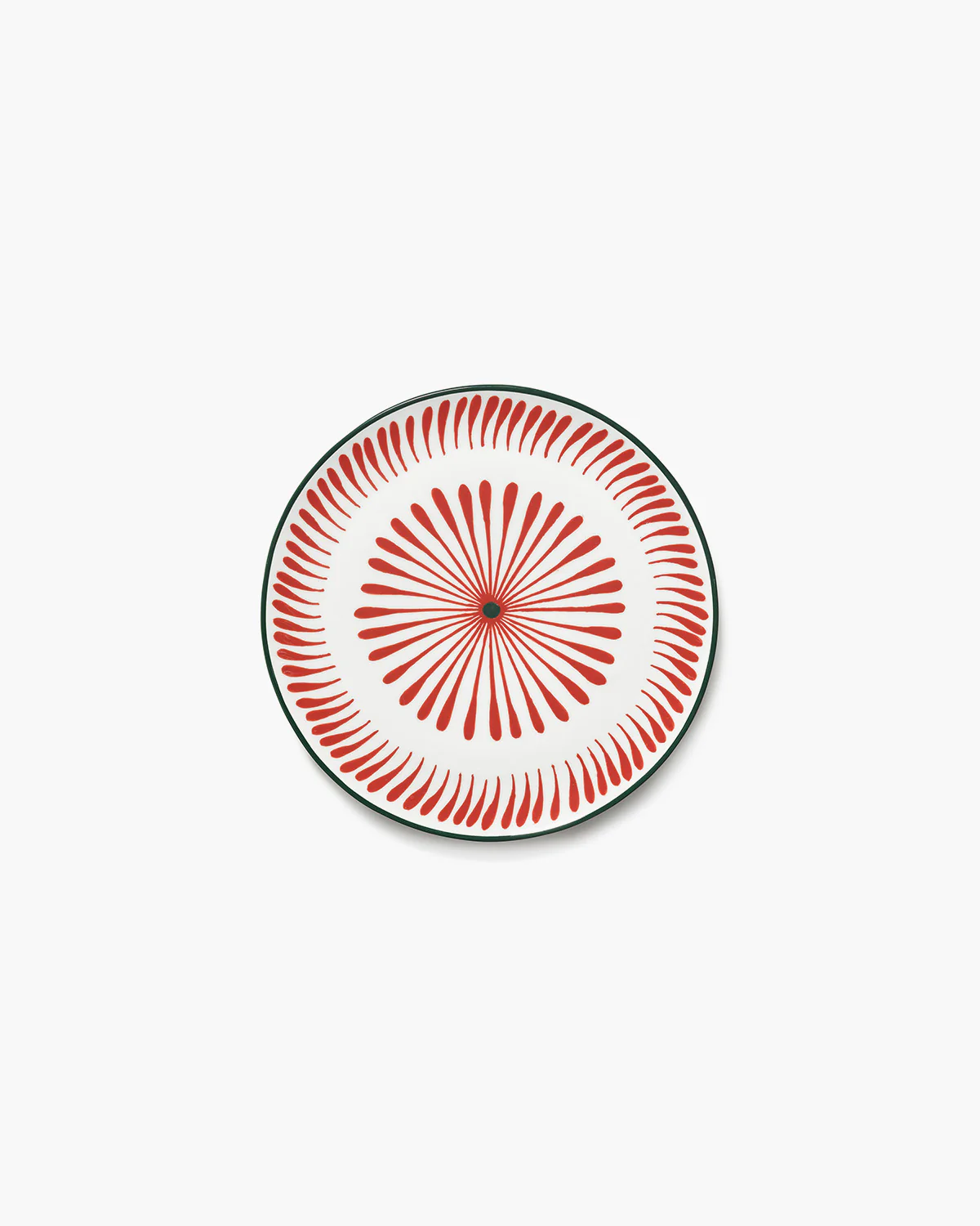 Breakfast plate ass/4 red - green Bazaar - Image 6