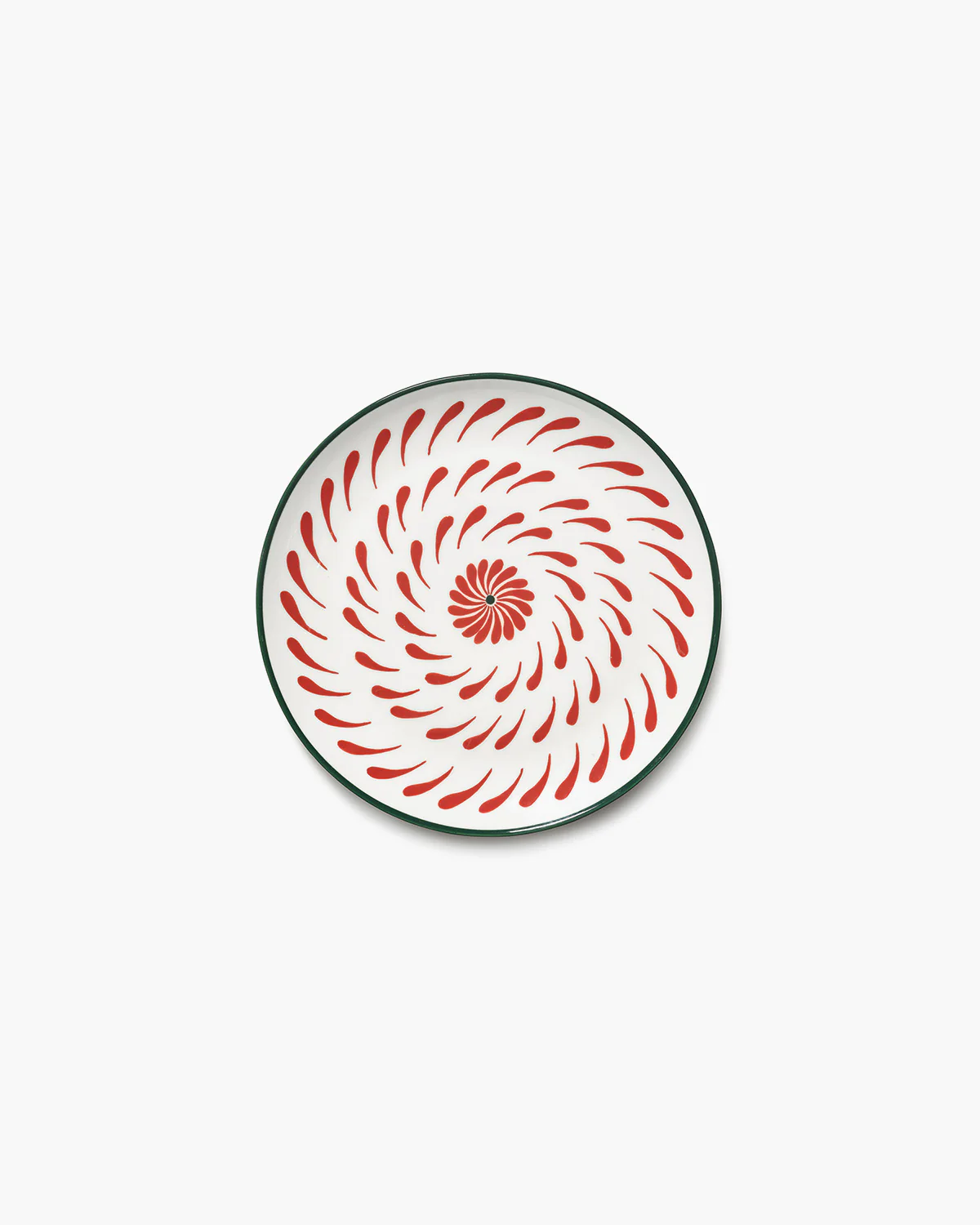 Breakfast plate ass/4 red - green Bazaar - Image 7