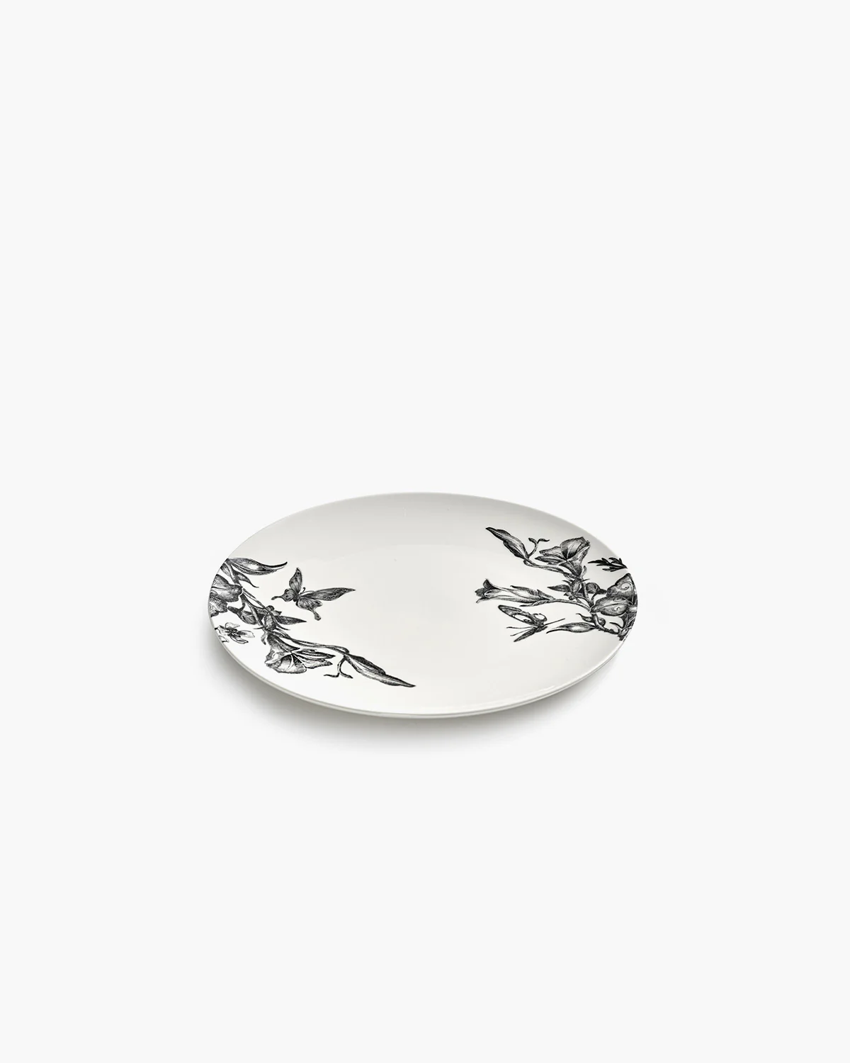 Breakfast plate magical blossom white - black Unity - Image 3