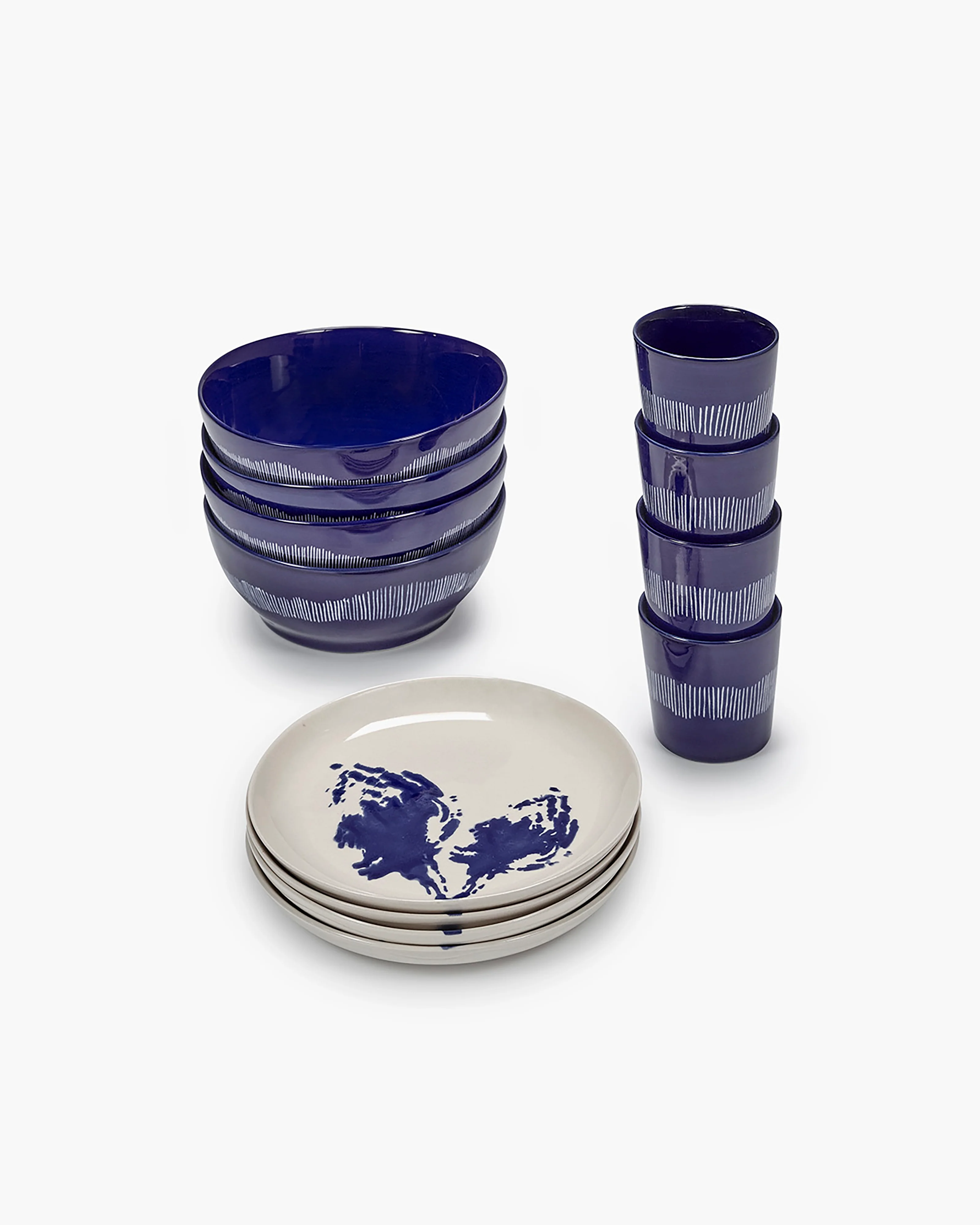 Breakfast Set 12 pieces blue feast - Image 3