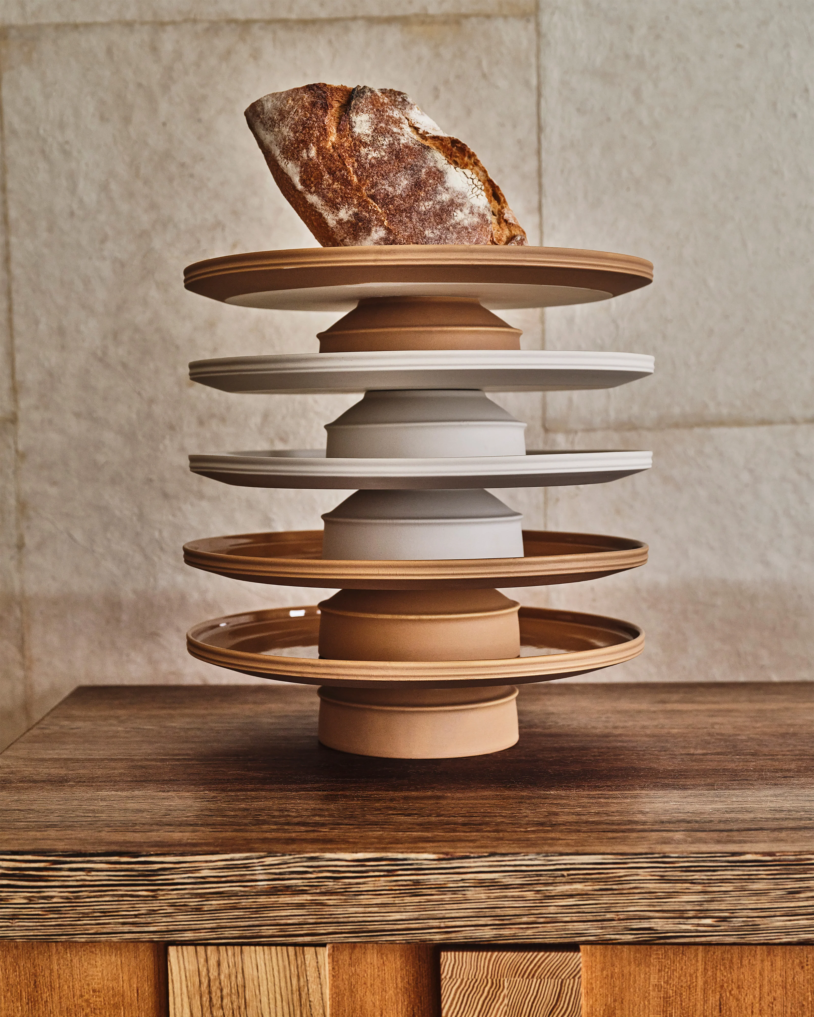 Cake stand Clay Dune - Image 2
