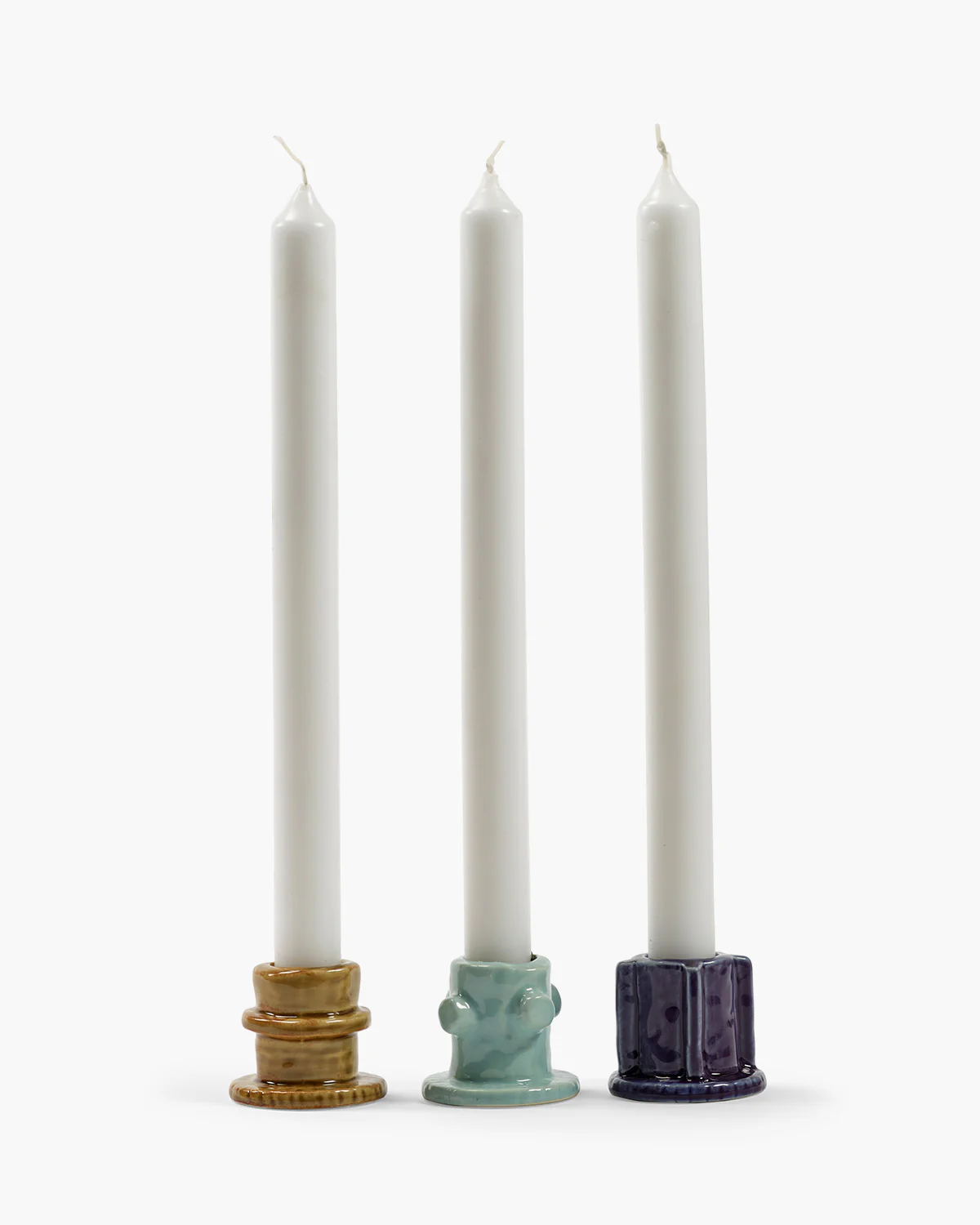 Candle holder 01 – ass/3 glazed Molly - Image 3