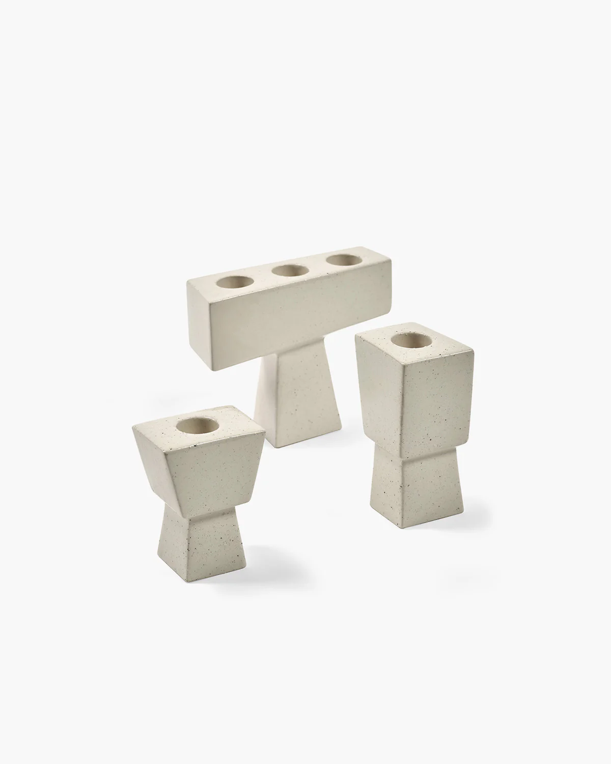 Candle holder 04 beige Molly - Image 5
