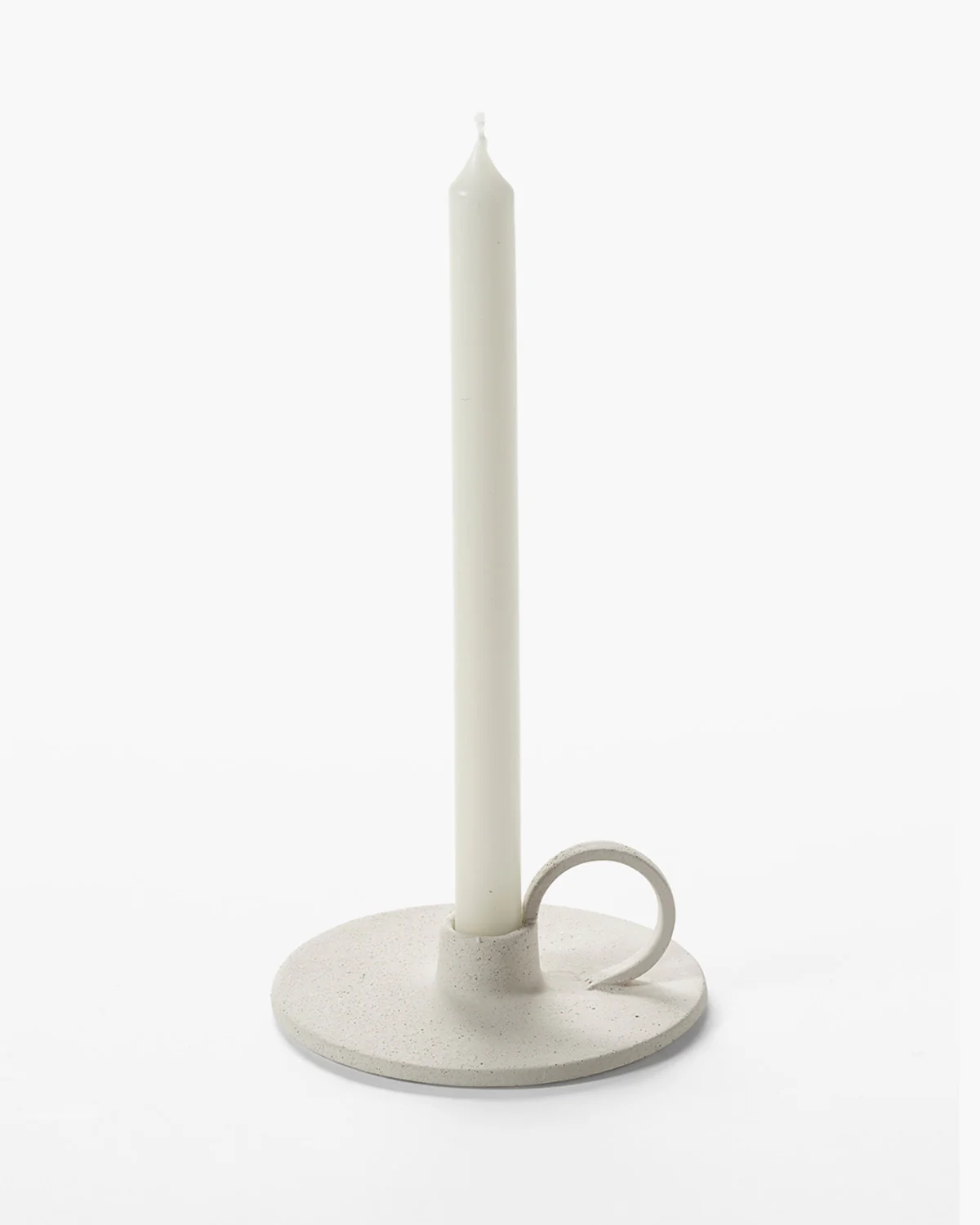 Candle holder S beige Mira - Image 3