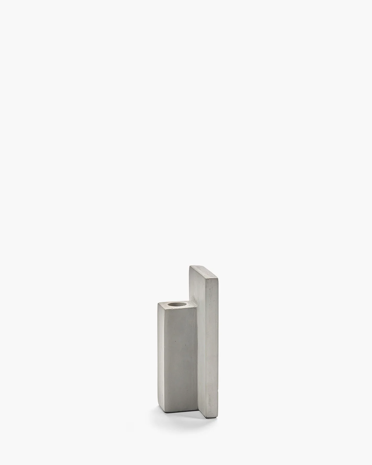 Candle holder S grey Werk - Image 3