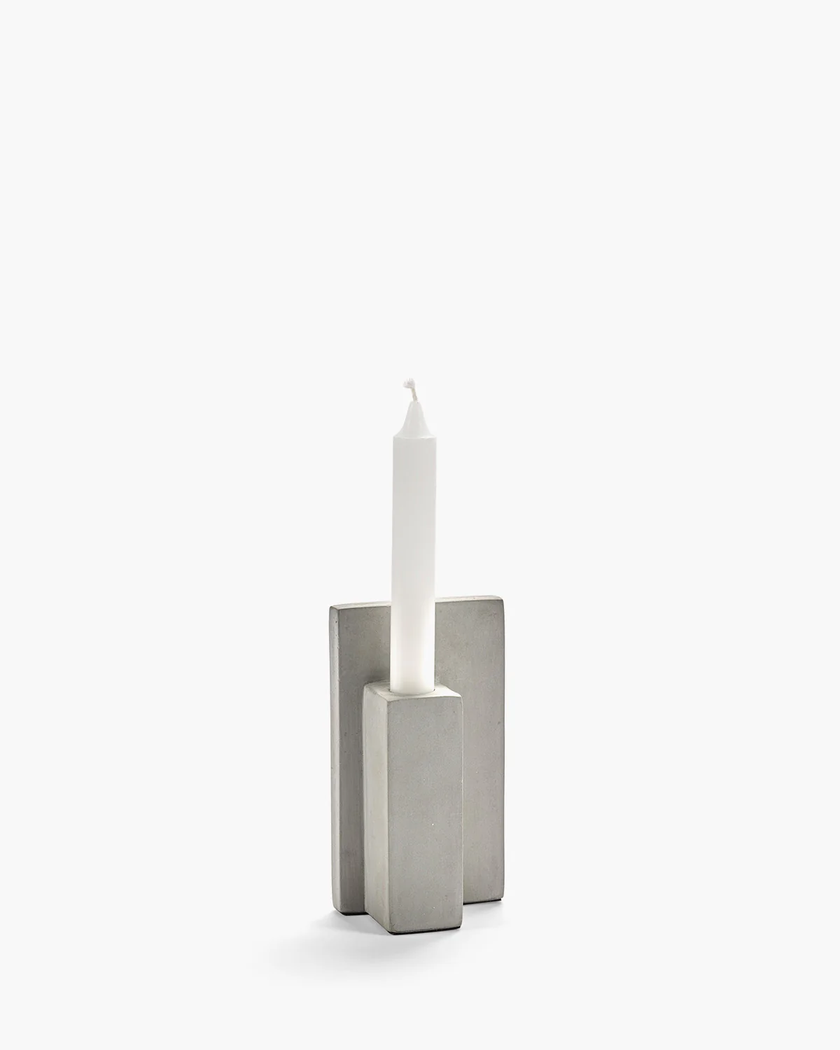 Candle holder S grey Werk - Image 5