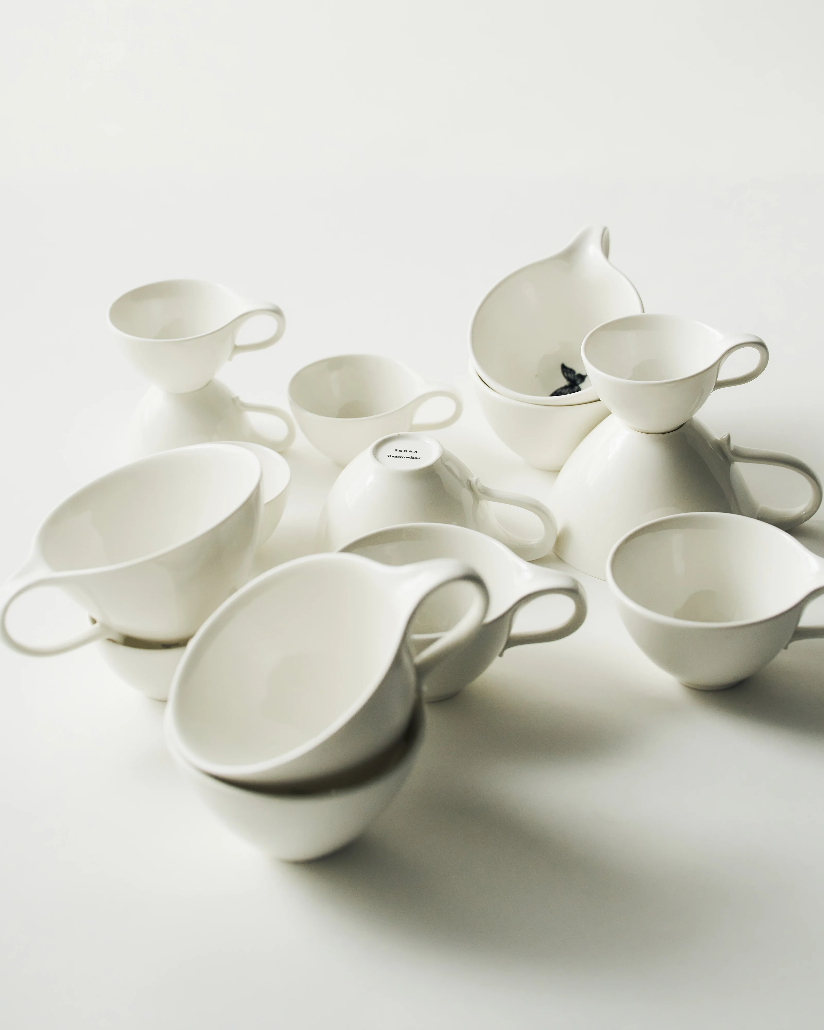 Cappuccino cup butterfly white - black Unity - Image 2