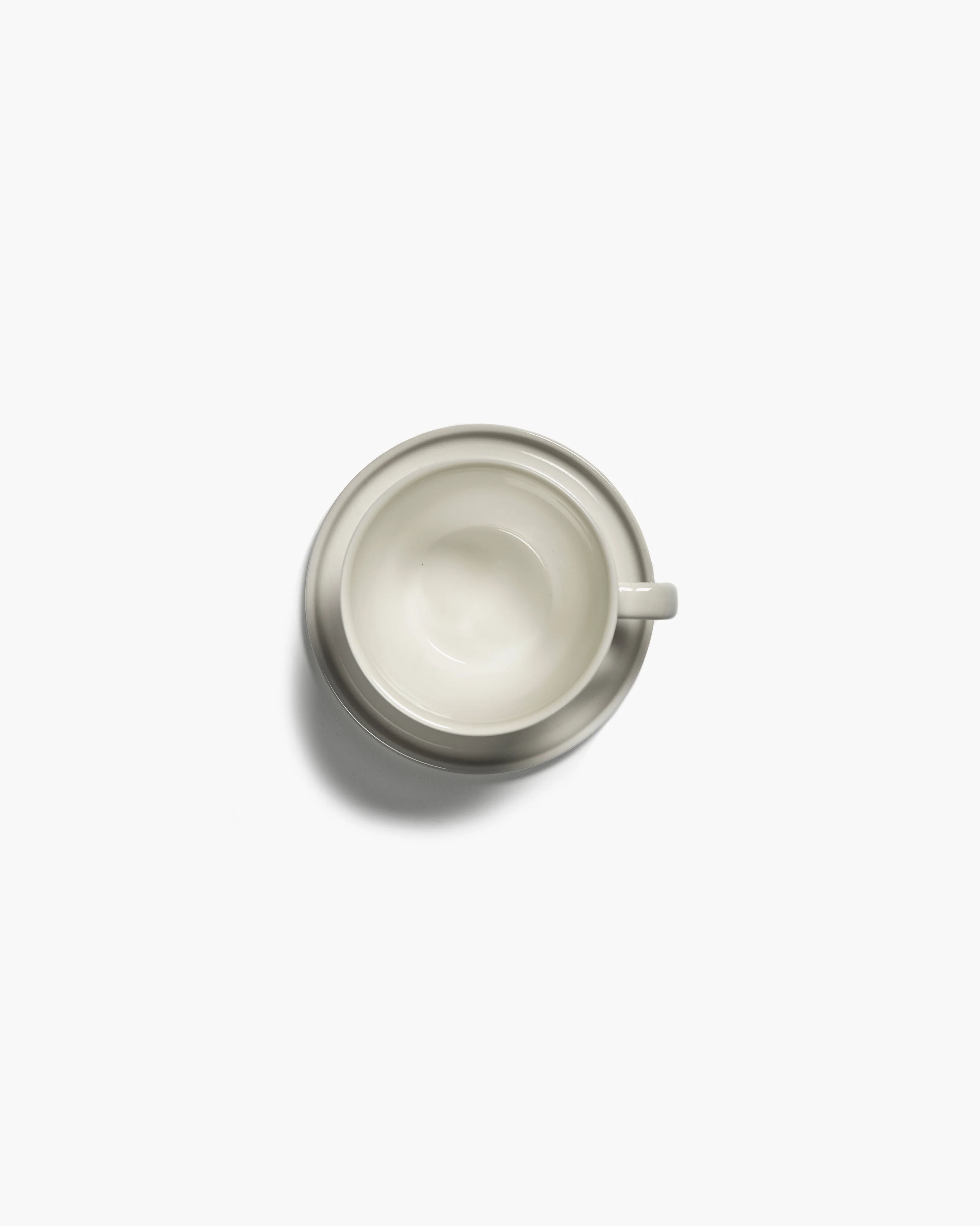 Cappuccino cup ivory Cena - Image 2