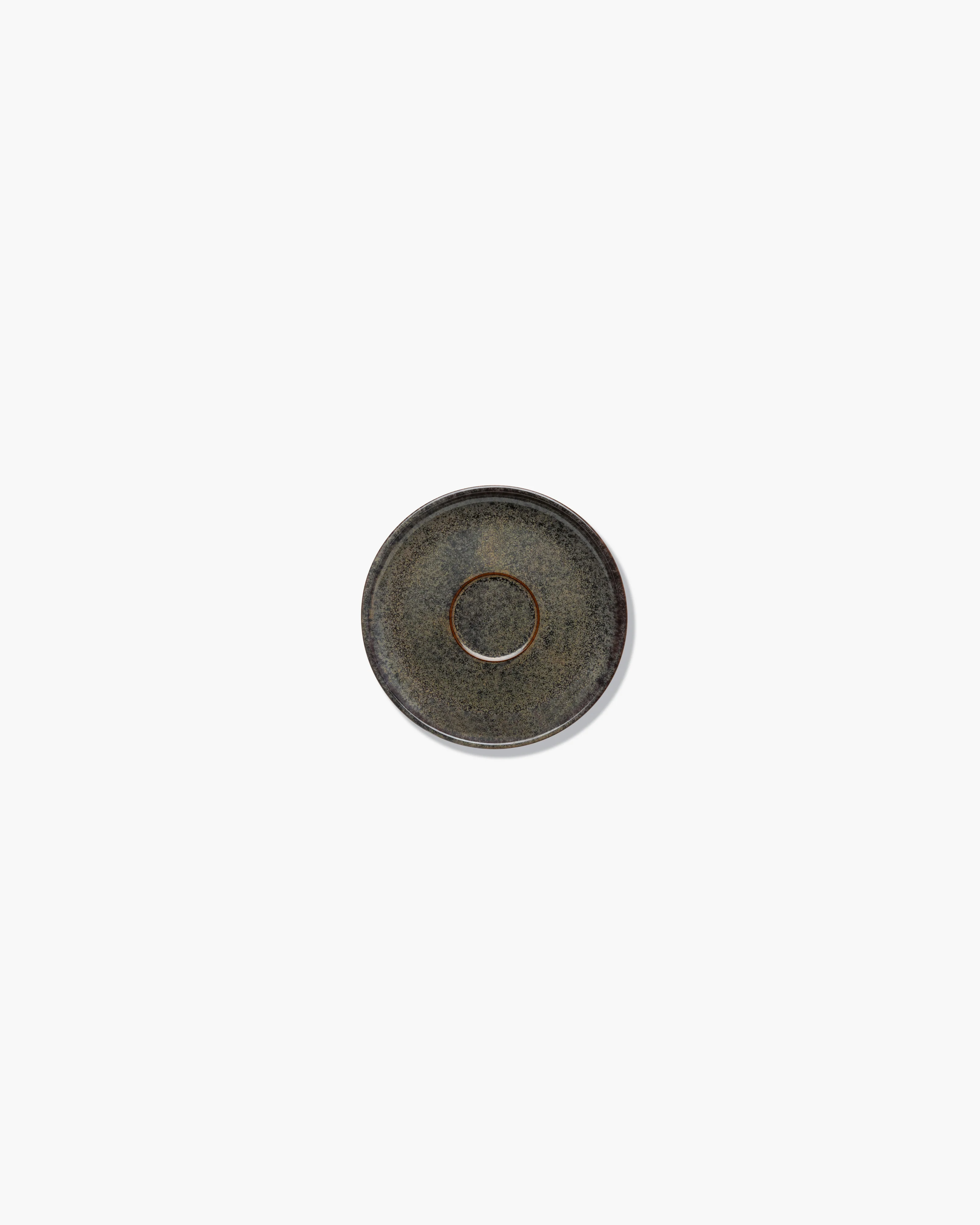 Cappuccino cup with saucer indi gray Surface - Image 6