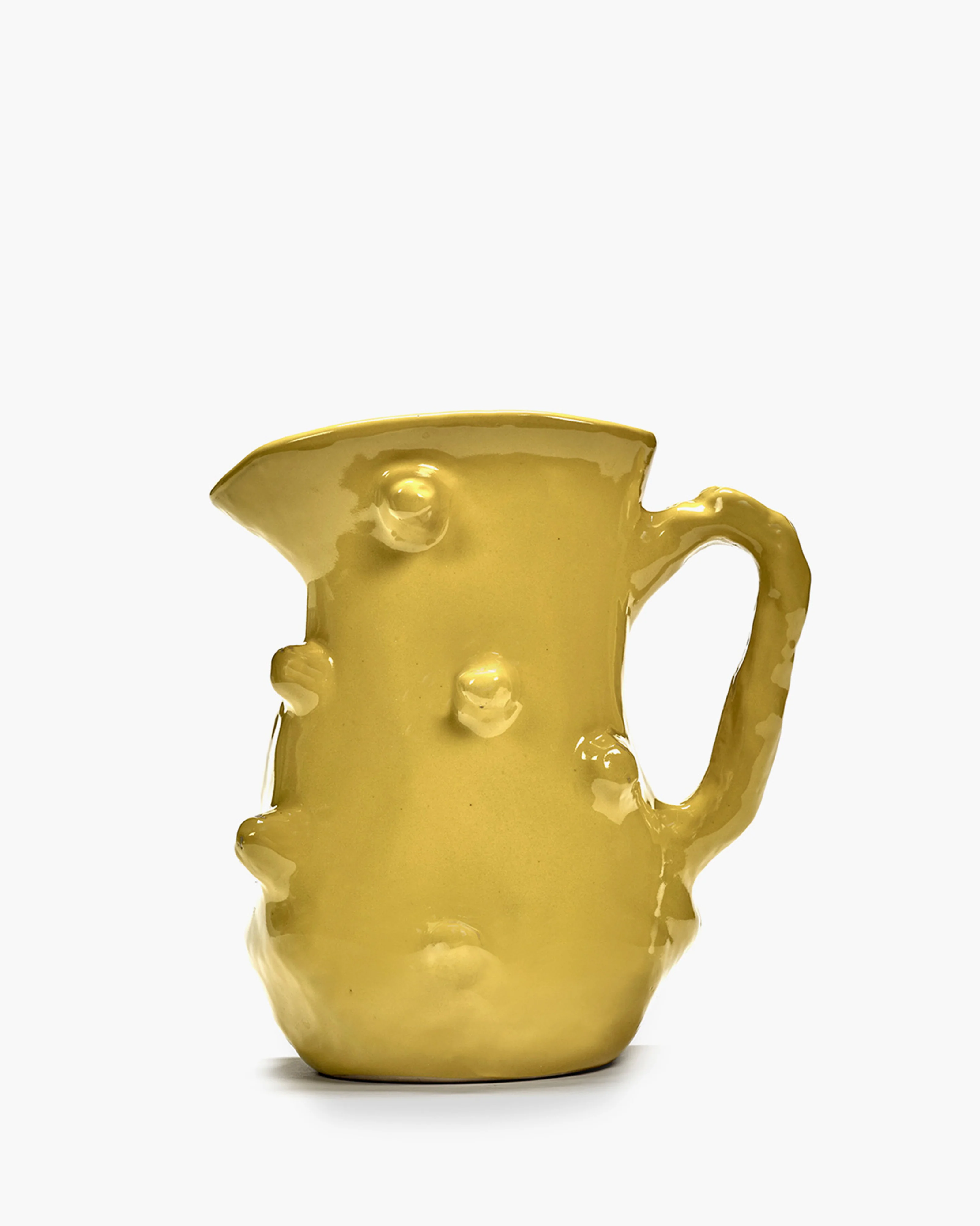 Ceramic jug yellow Charly - Image 3