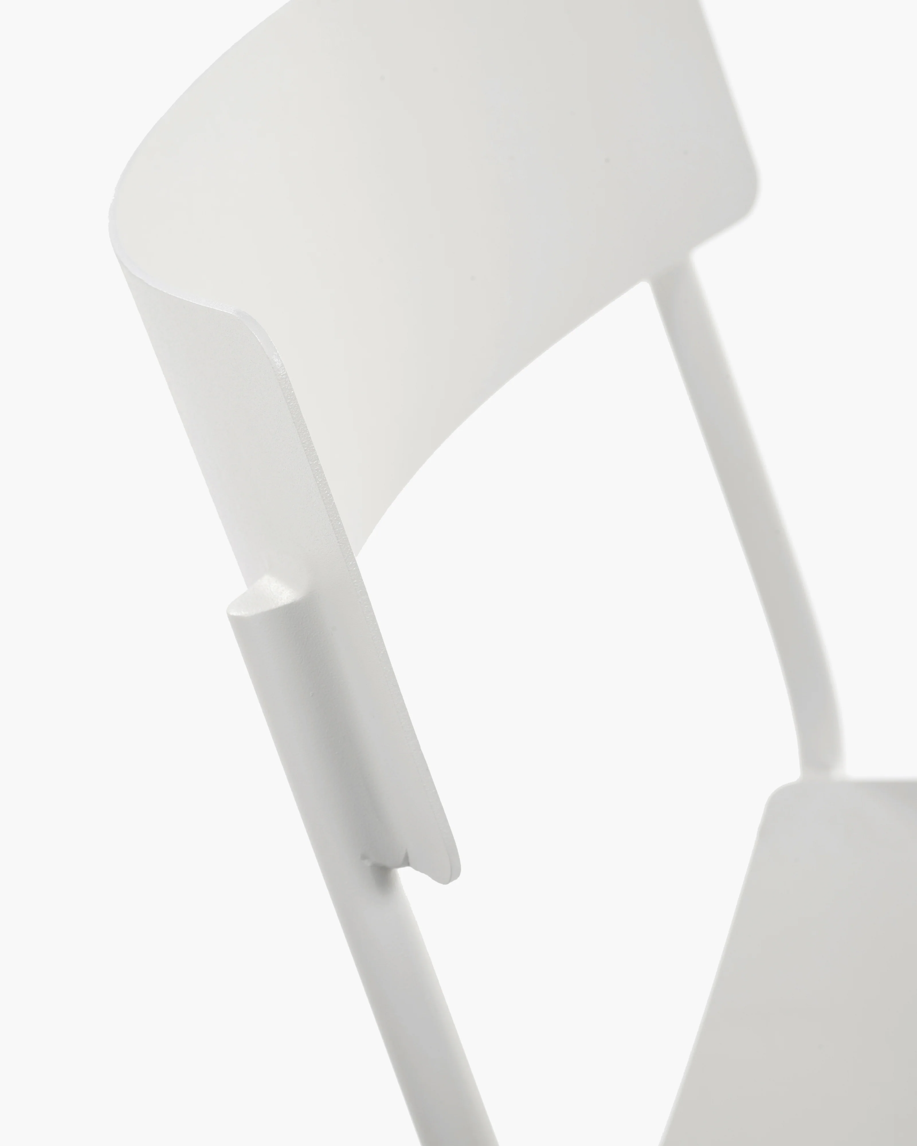 Chair L without armrests aluminium sand August - Image 5