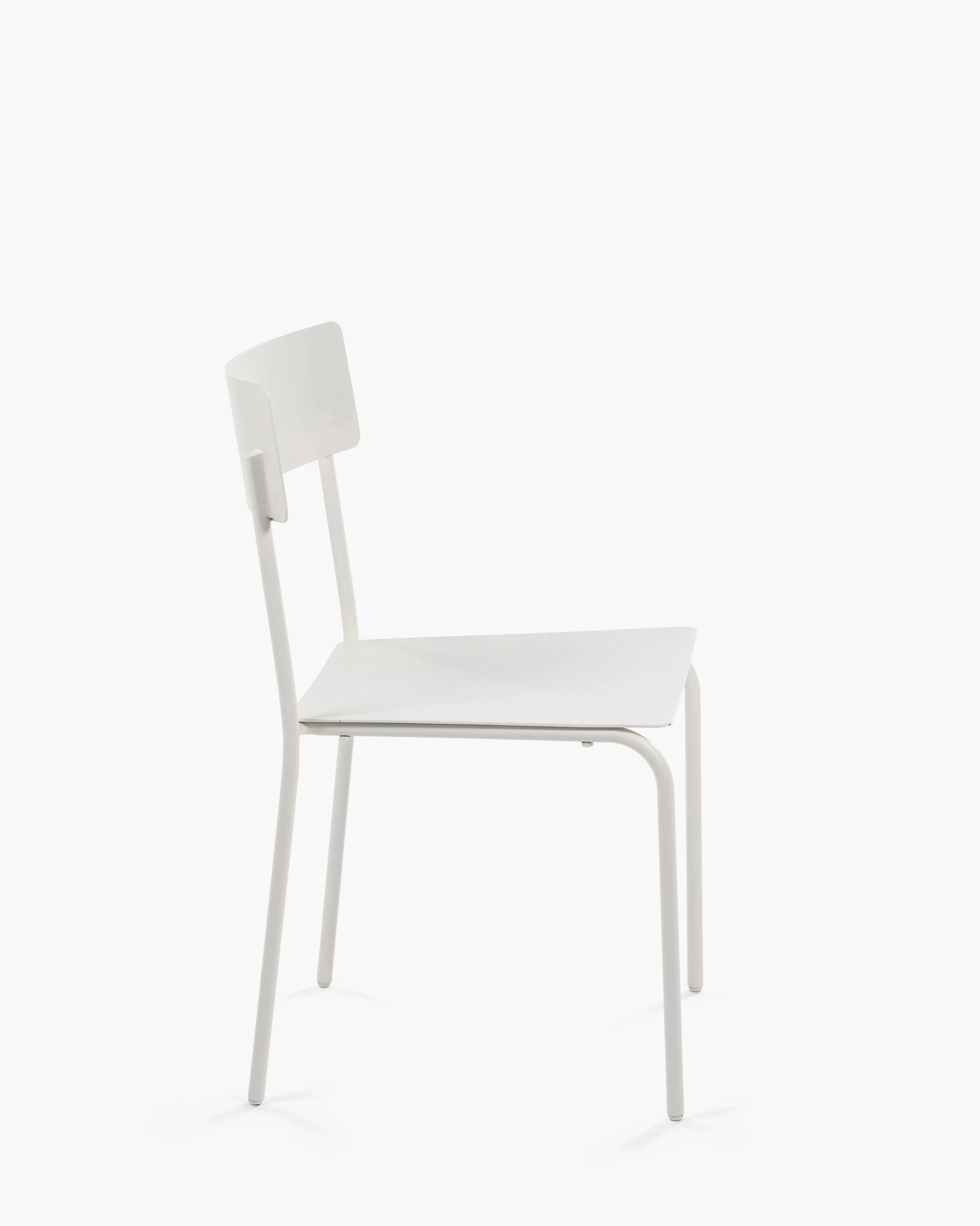 Chair S without armrests aluminium sand August - Image 3