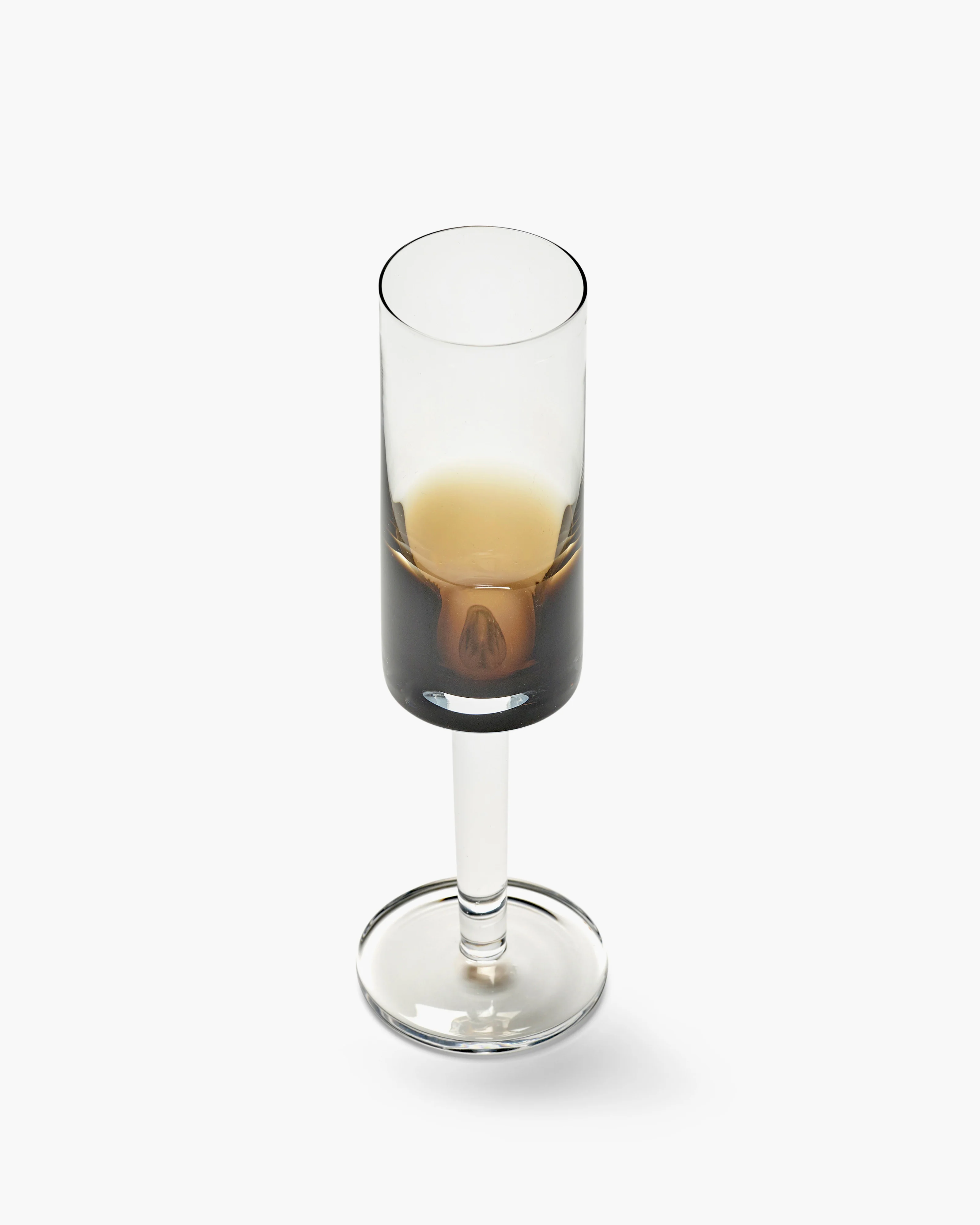 Champagne glass amber Zuma - Image 3