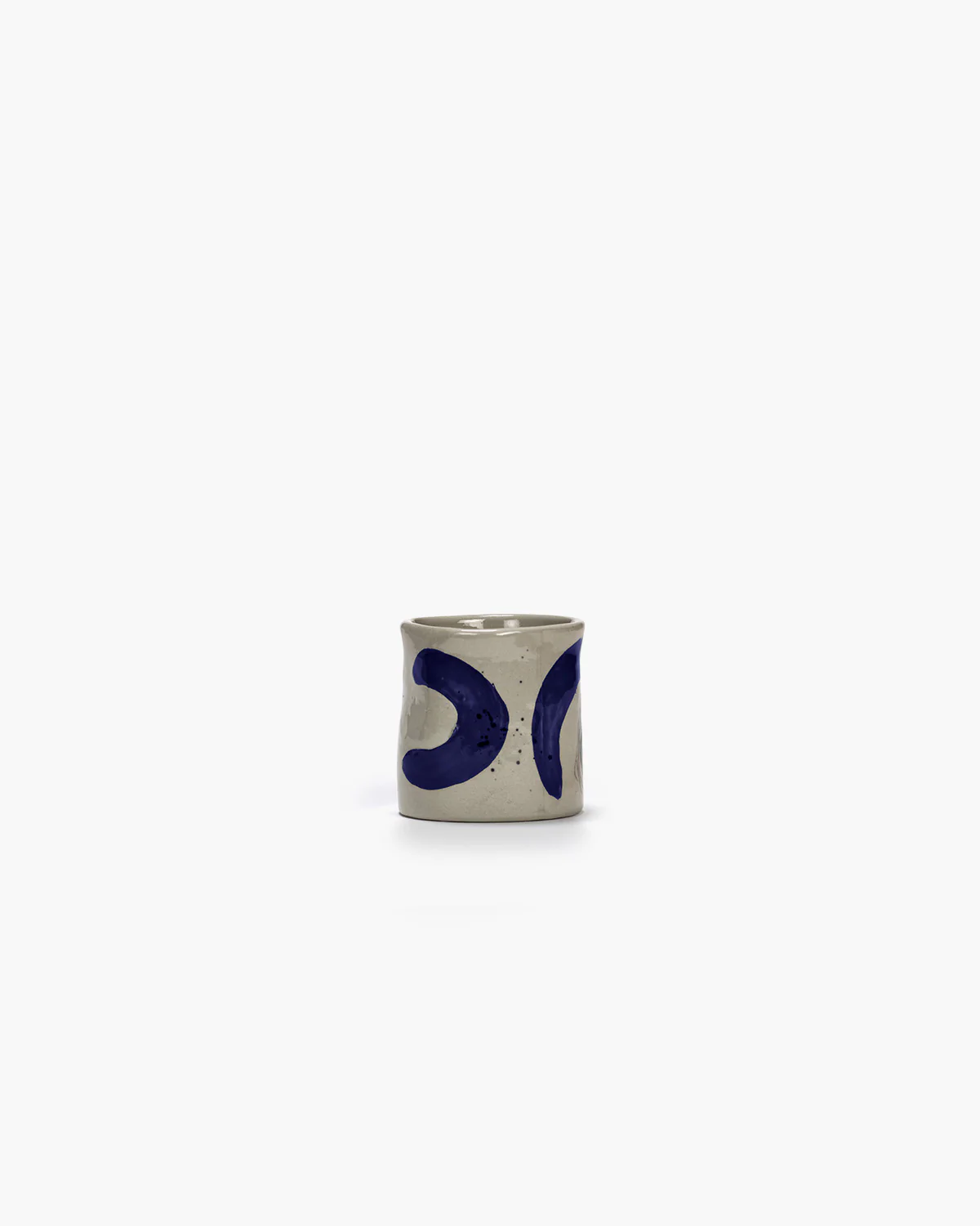 Coffee cup beige - blue Sophia - Image 3
